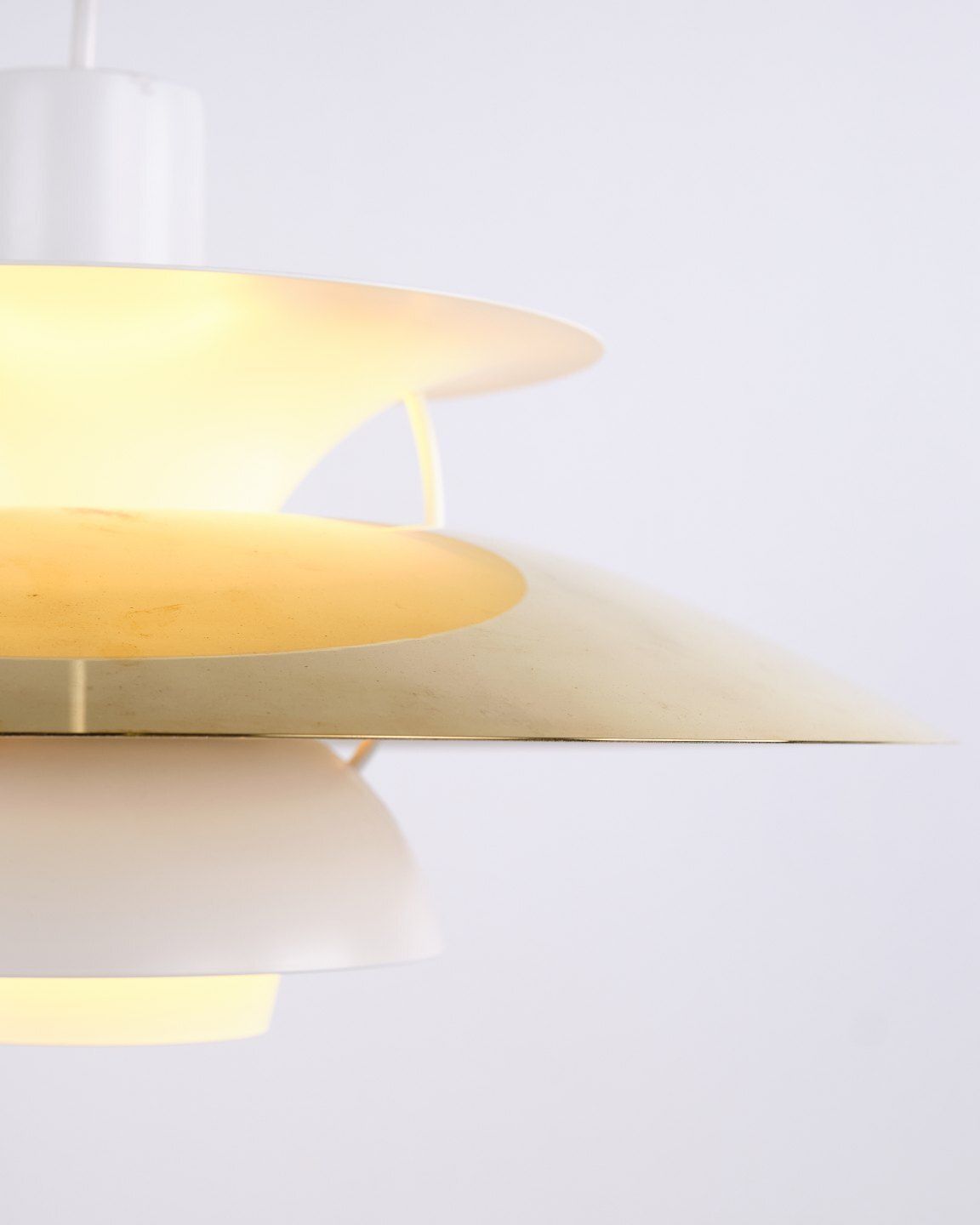 Poul Henningsen Pendant Model Ph 5 In Brass, Louis Poulsen photo furniture