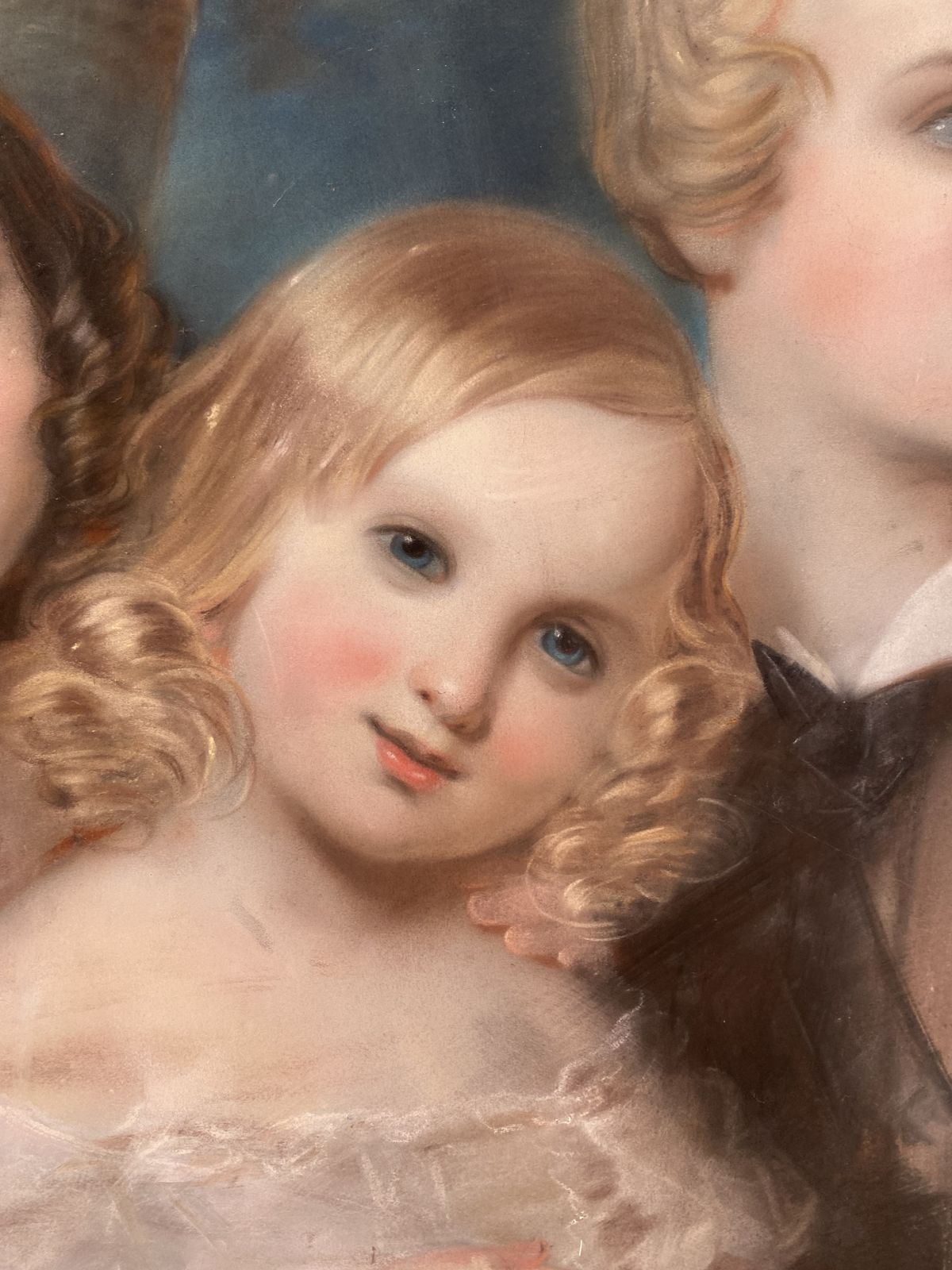 Victorian Oval Pastel Of Queen Victoria’s First Three Children. photo 1800.0