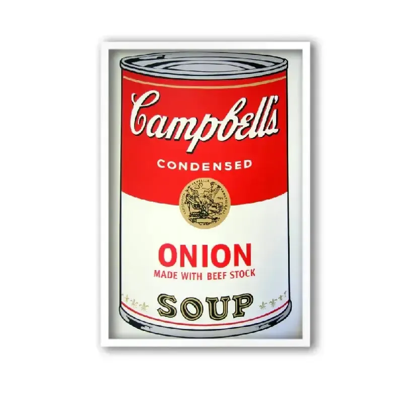 Sunday B. Morning (Andy Warhol), Campbells Onion Soup photo for sale