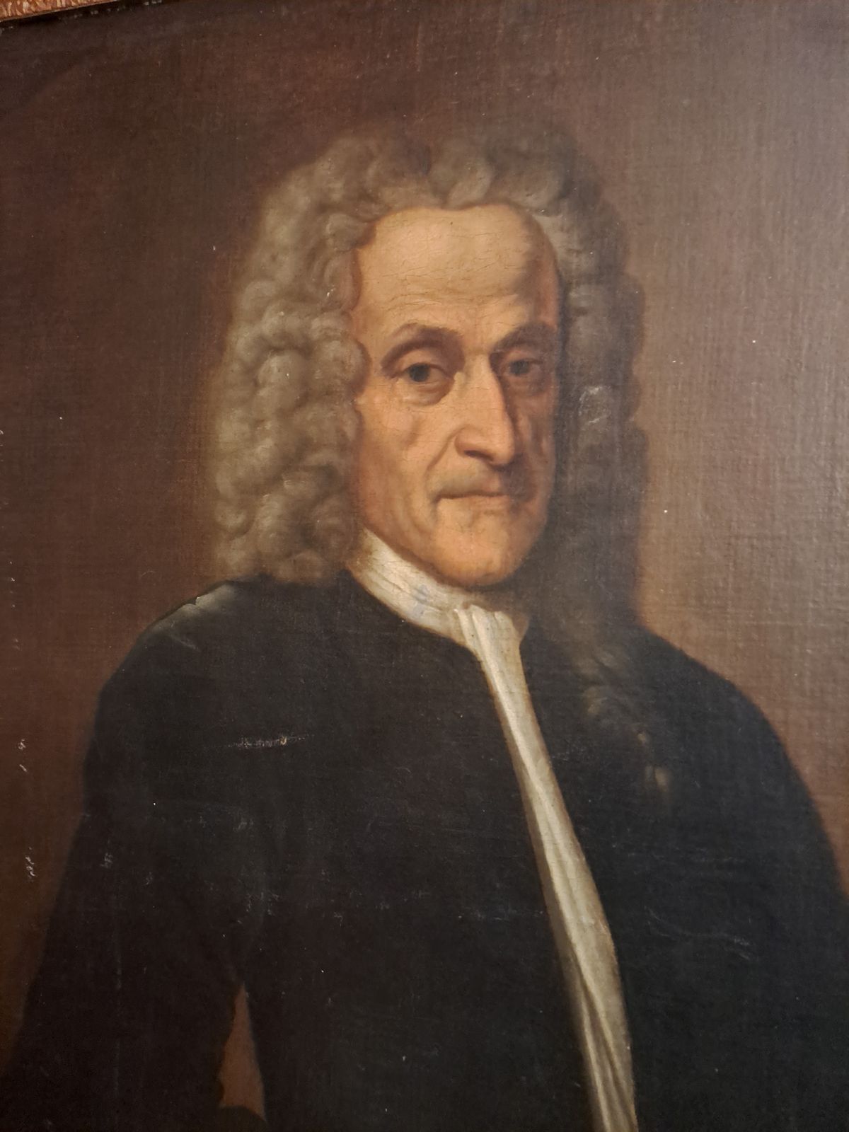 Large Oil Portrait Of A French Nobleman photo 1700.0