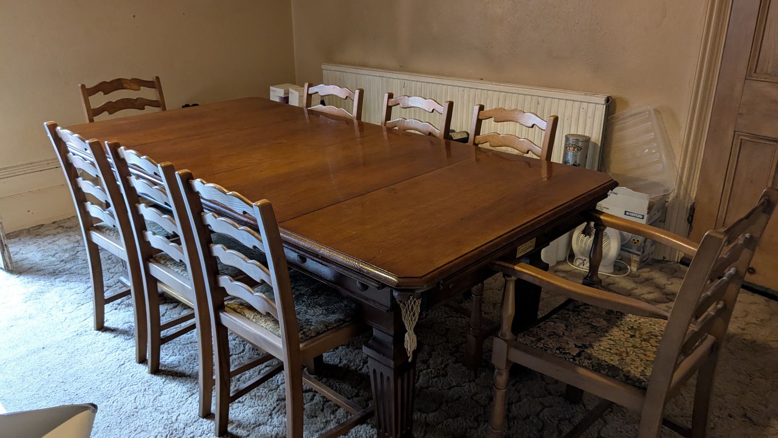 Snooker Dining Table And Chairs