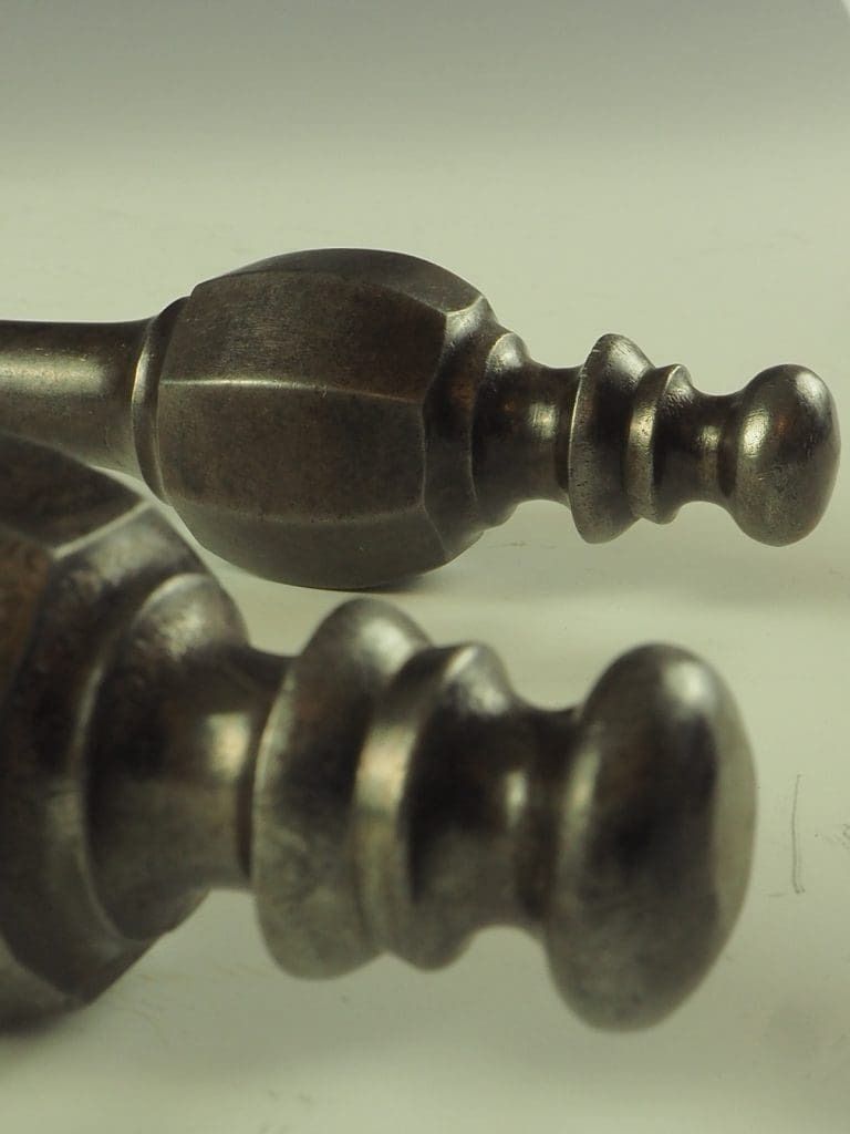 Victorian Steel Fire Companion Set photo vintage