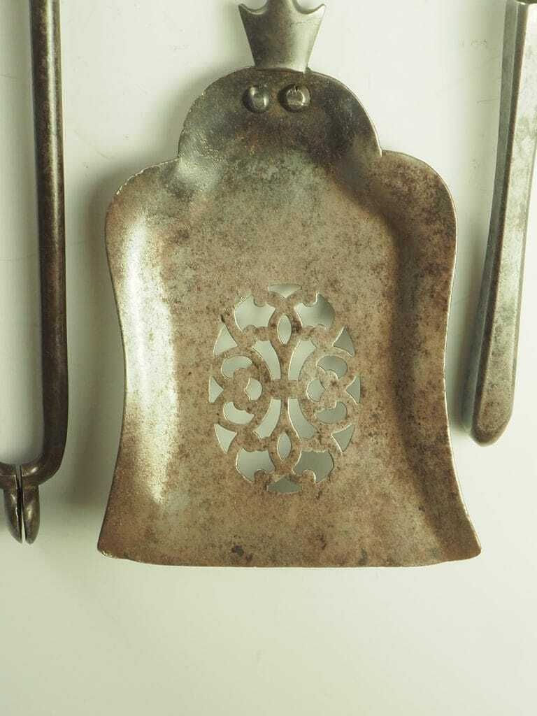 photo furniture Victorian Steel Fire Companion Set