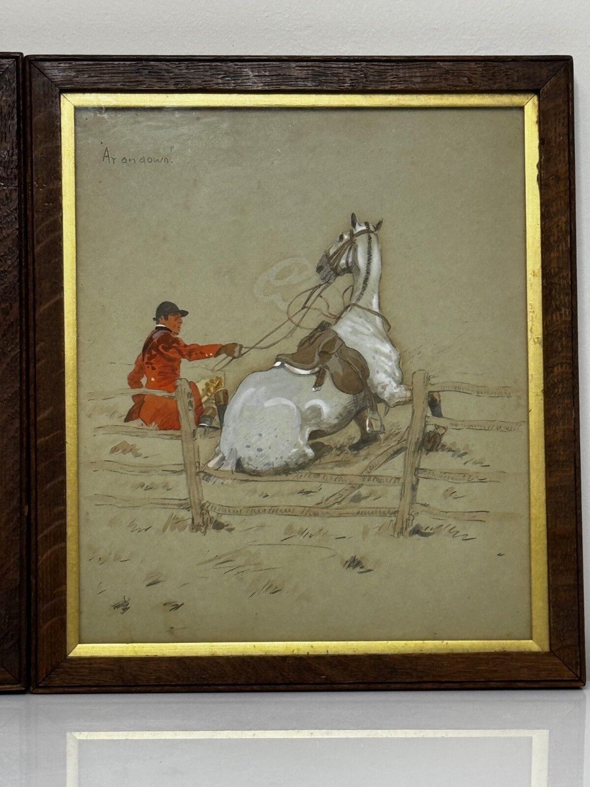 Set 3 Historic English Hunting Paintings By Charles Johnson Payne Snaffles photo 15000.0