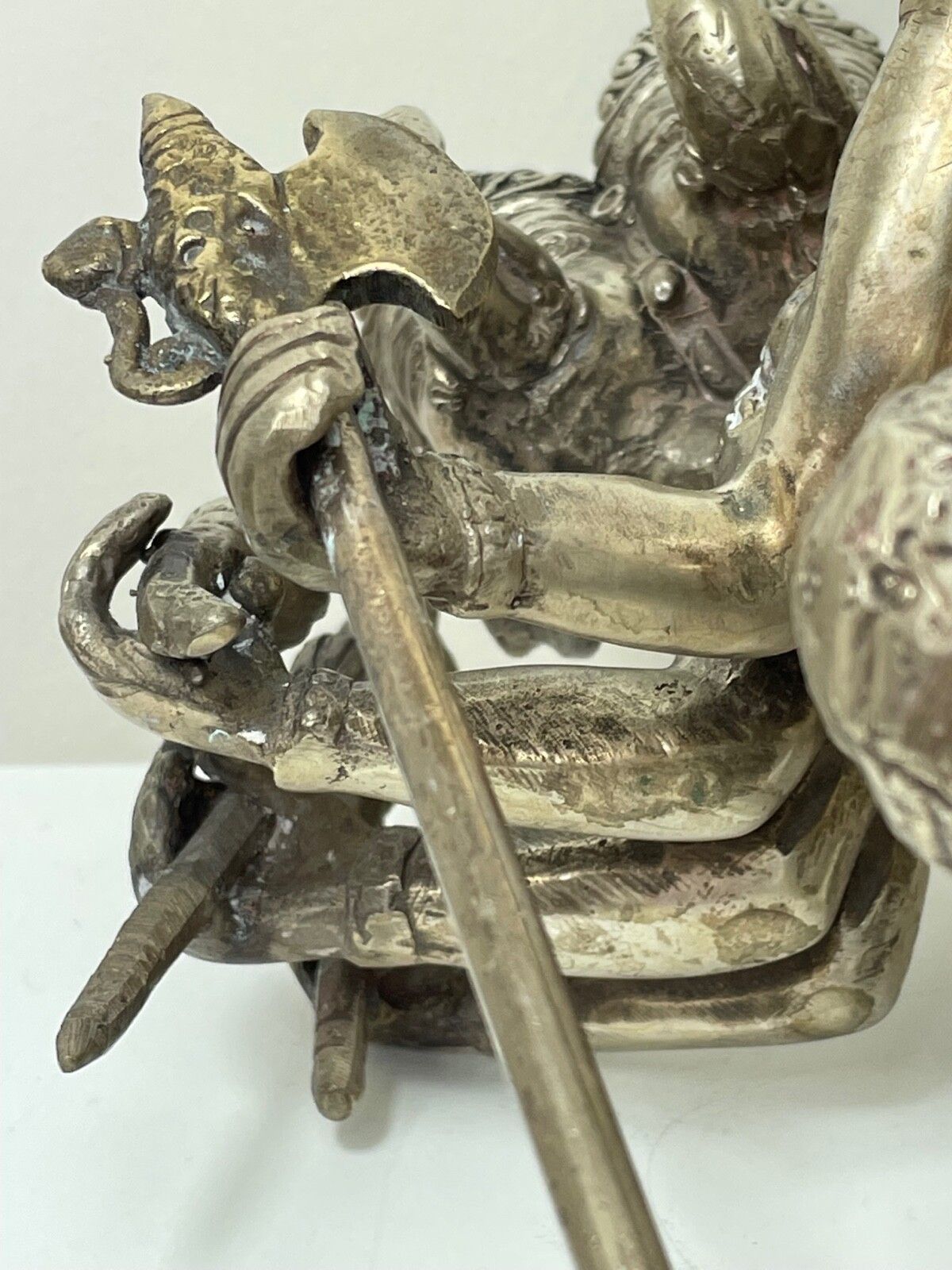 Art Heramba Ganapati Panchamukha Five Headed Ganesha In Manner Of Kathmandu Valley photo