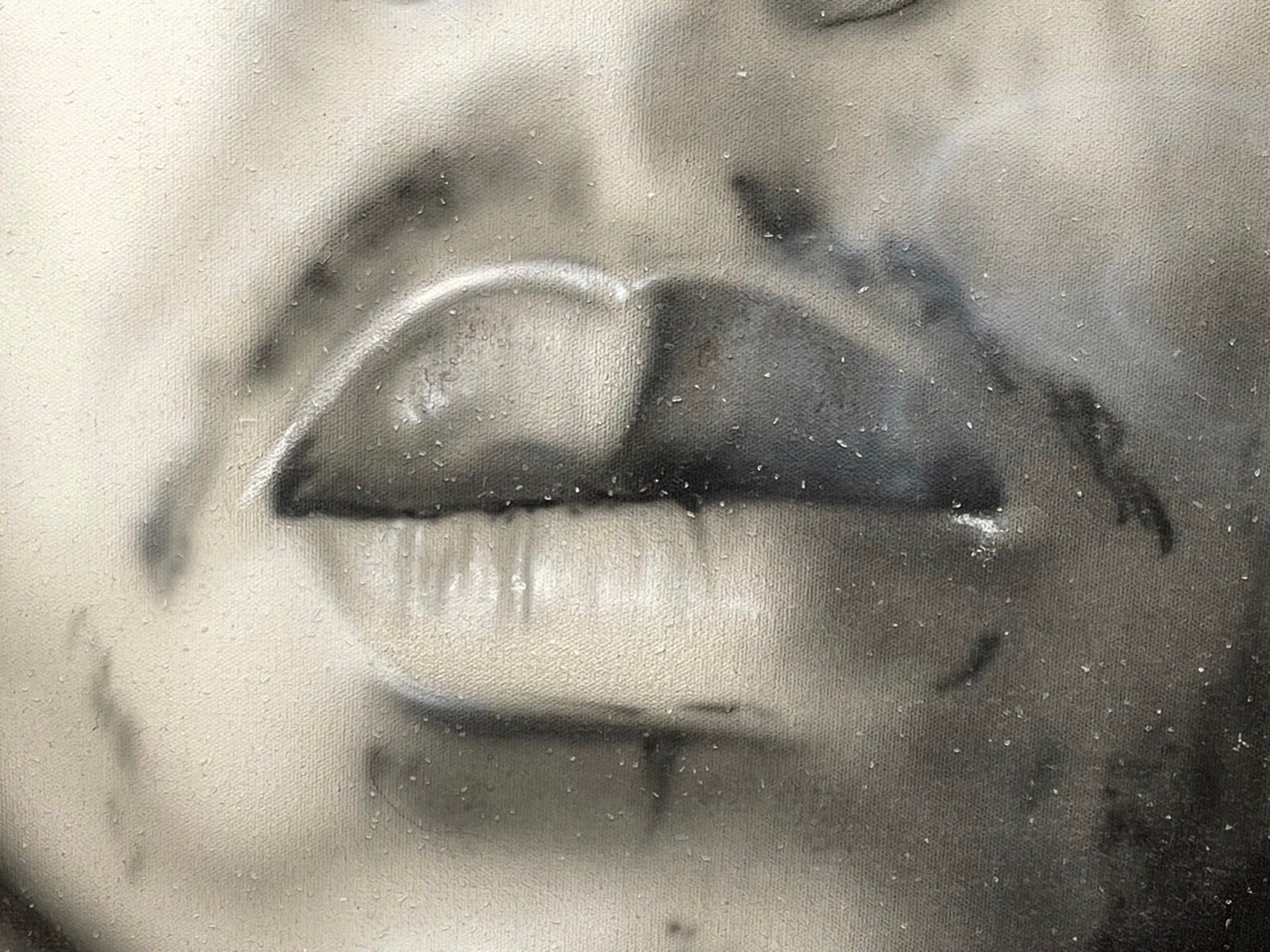 Paul Karslake Frsa (1958–2020) “Bob Marley” — Large Signed Mixed Media Portrait photo 22500.0