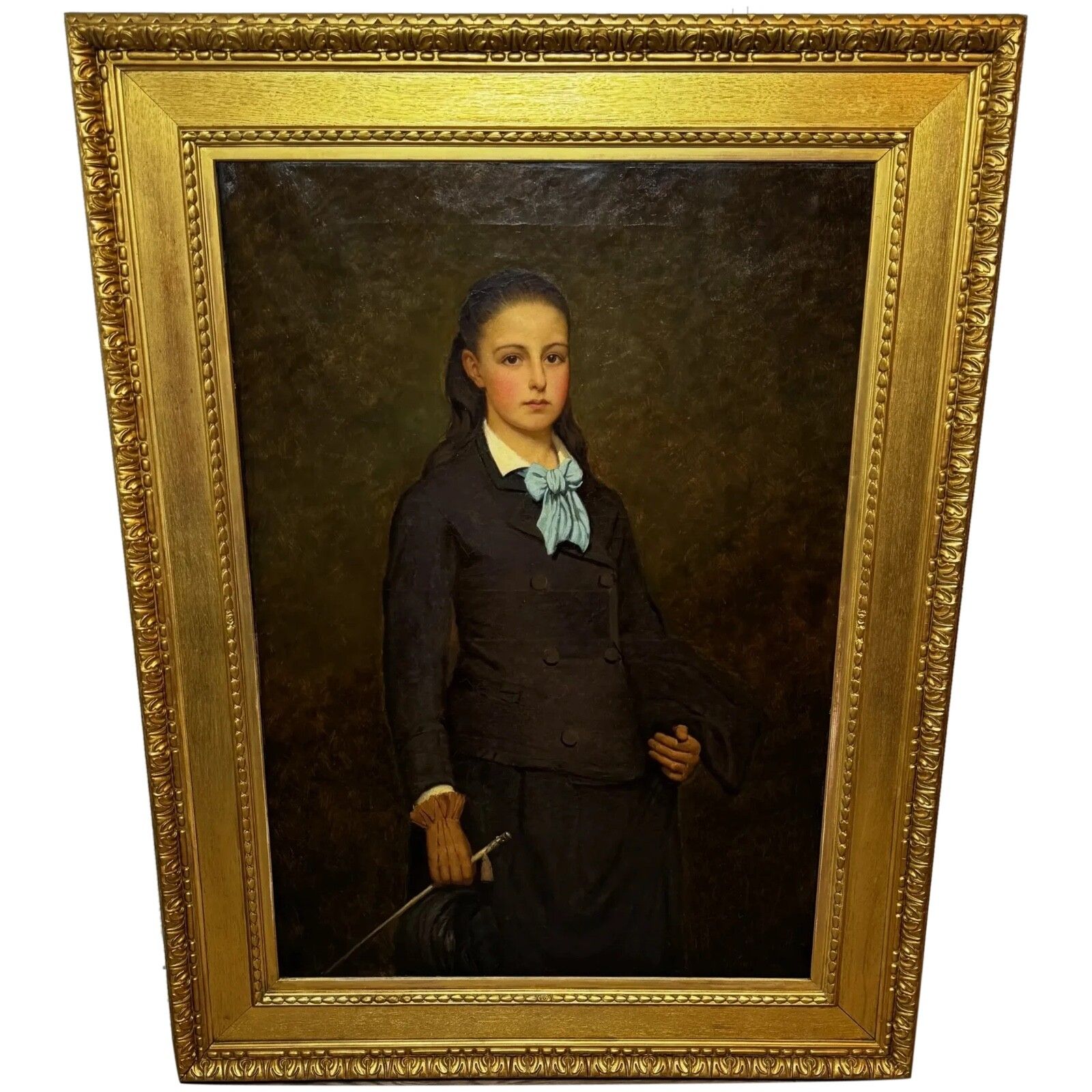 Equestrian Miss Beatrice Mary Clifford Aged 14 Attributed Alexander Maclean