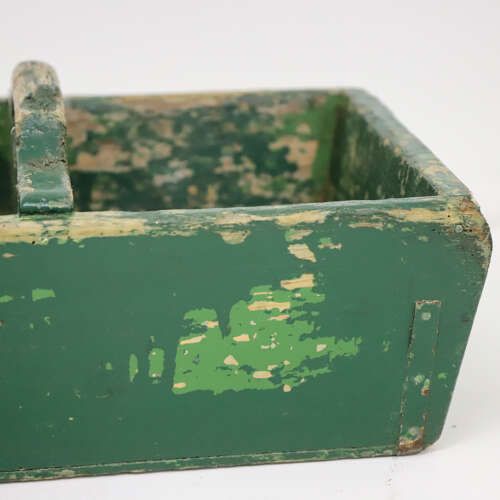 Late 19th / Early 20th Century Robust Welsh Artisan Or Costermonger’s Trug   Well Made photo vinterior