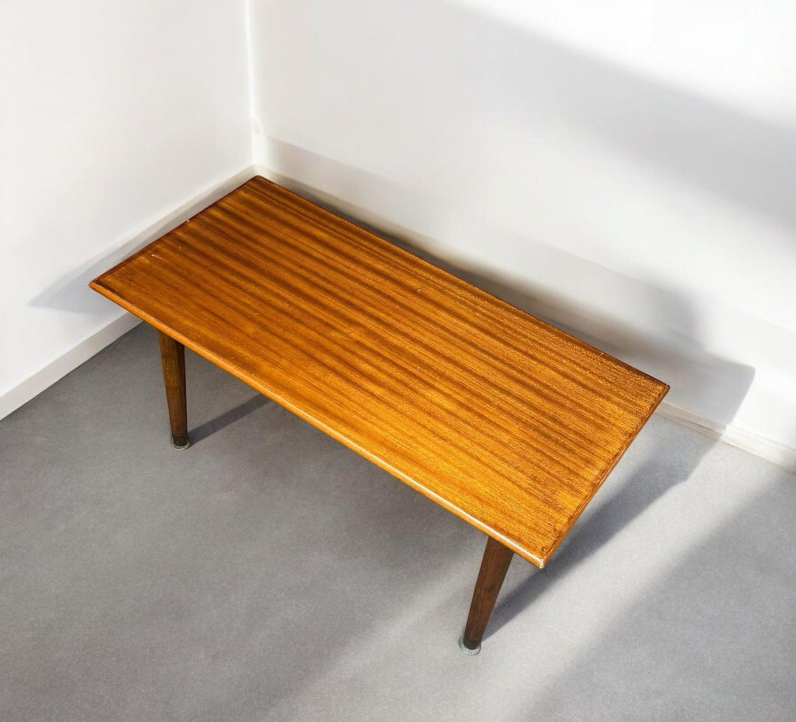Mid Century Teak Coffee Table C1950s Very Quaint Scandinavian Style Retro