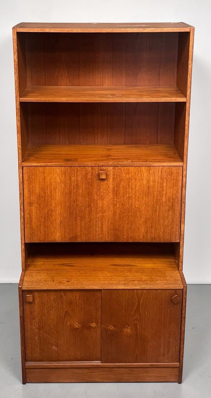 Danish Bramin Mobler Teak Bookcase Secretary Bookcase Mid Century Retro C1960s