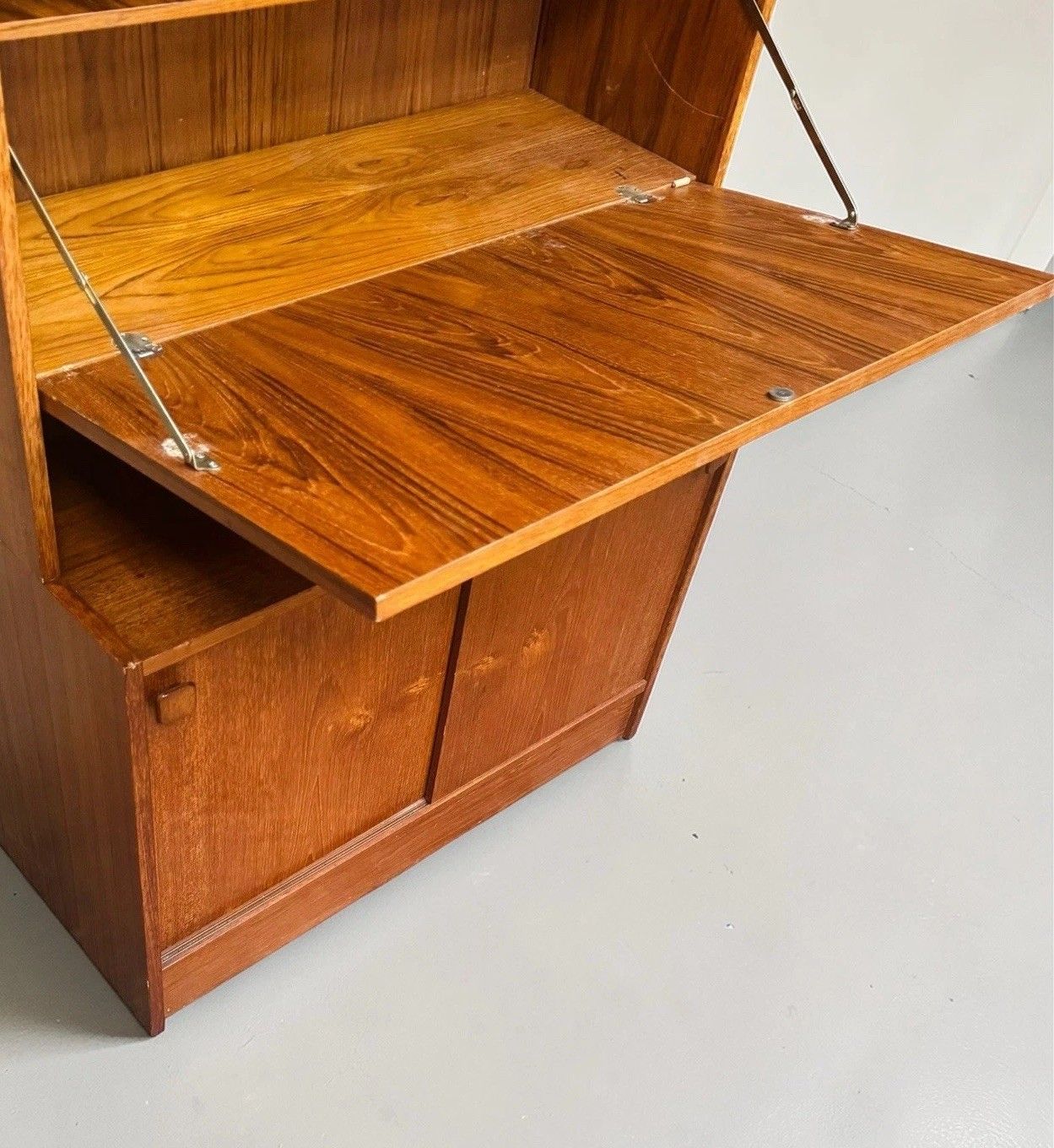 Danish Bramin Mobler Teak Bookcase Secretary Bookcase Mid Century Retro C1960s photo Furniture