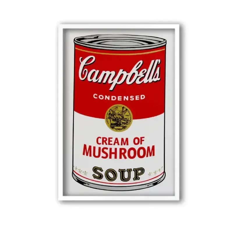 Sunday B. Morning (Andy Warhol), Campbells Cream Of Mushroom Soup photo for sale