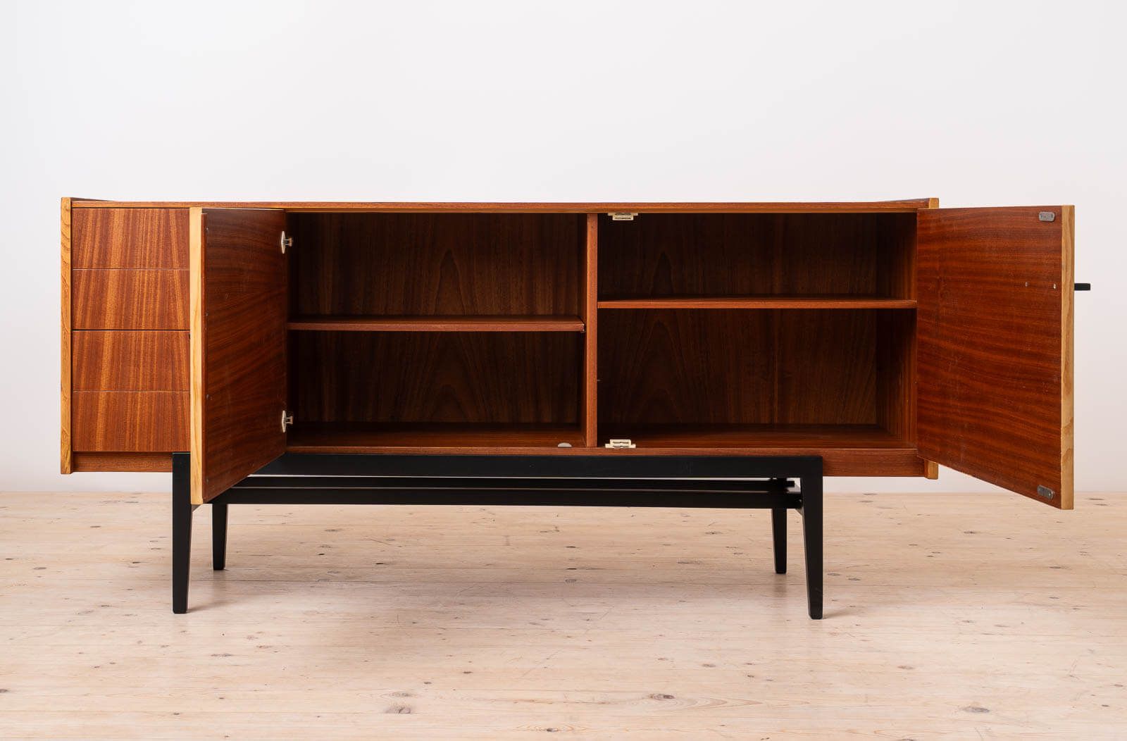 Vintage Mid Century Modern Sideboard By Frantisek Mezulanik, Up Zavody, 1960s photo Furniture