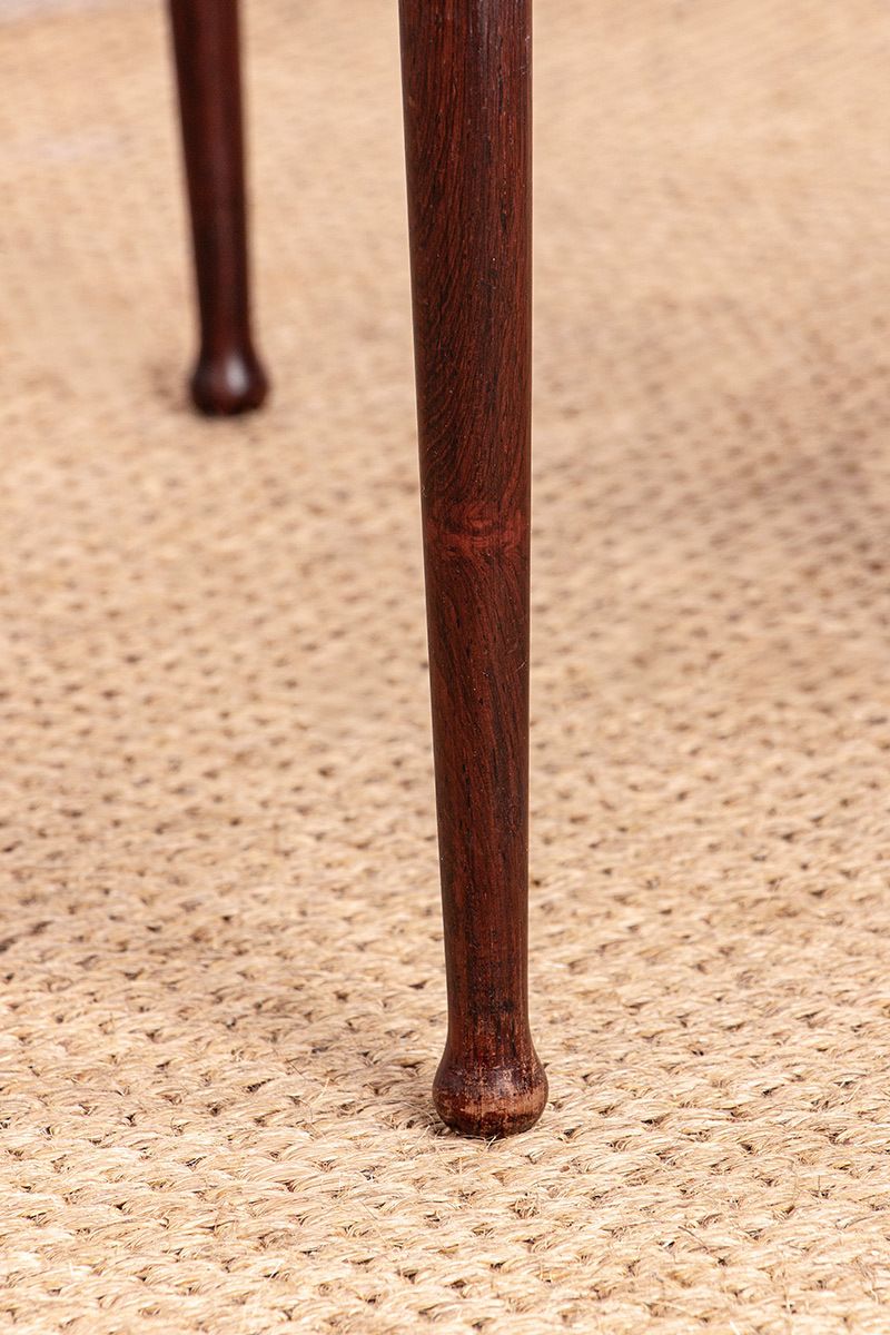 photo buy Three Danish Nesting Tables In Rosewood By Mobelintersia 1960.