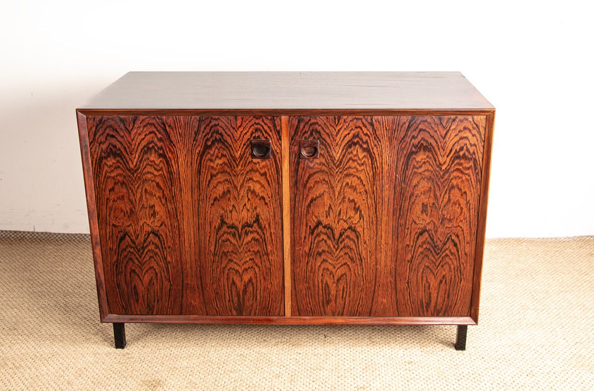 Scandinavian Sideboard Or Small Buffet In Rosewood By Erik Brouer For Brouer’s Mobelfabrik 1960. photo furniture