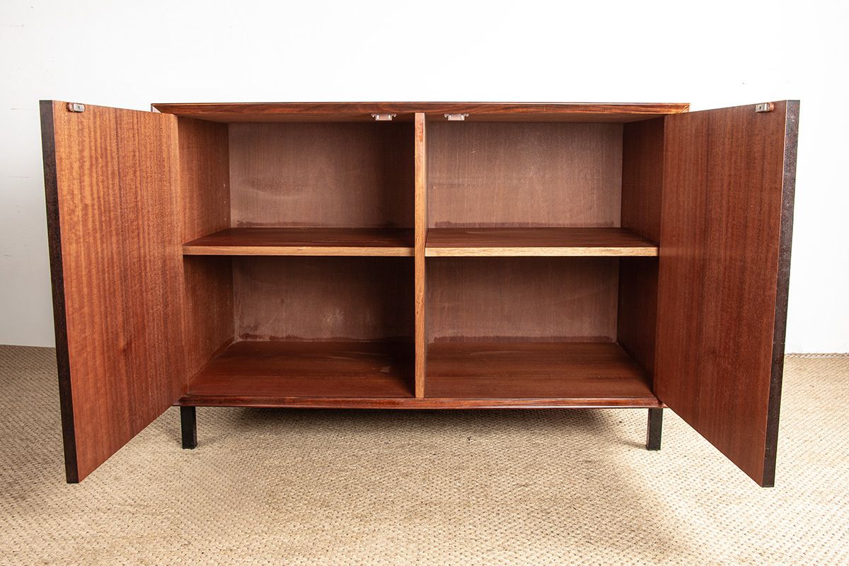 Scandinavian Sideboard Or Small Buffet In Rosewood By Erik Brouer For Brouer’s Mobelfabrik 1960. photo vintage