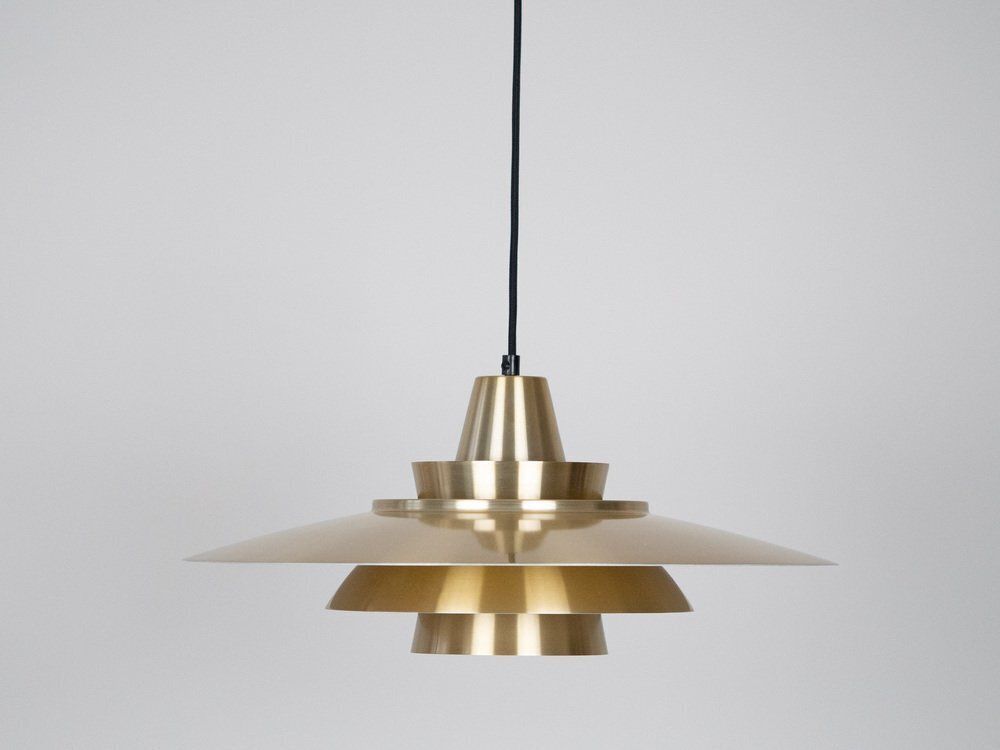 Vintage Aluminum Pendant Lamp By David Mogensen For Superlight, 1980s