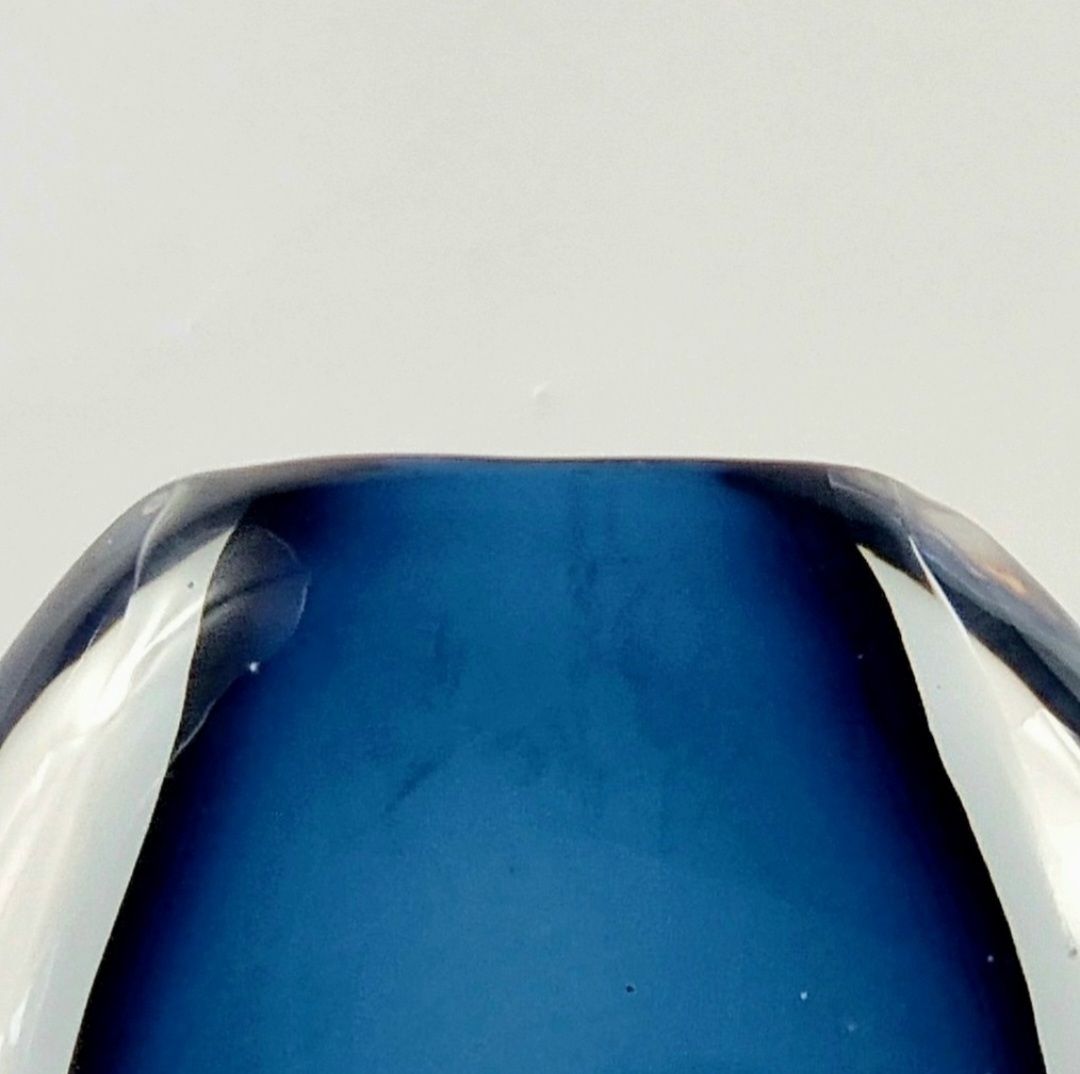 Mid Century Scandinavian Sommerso Art Glass Vase By Vicke Lindstrand For Kosta, Sweden, 1950s/1960s photo 230.0