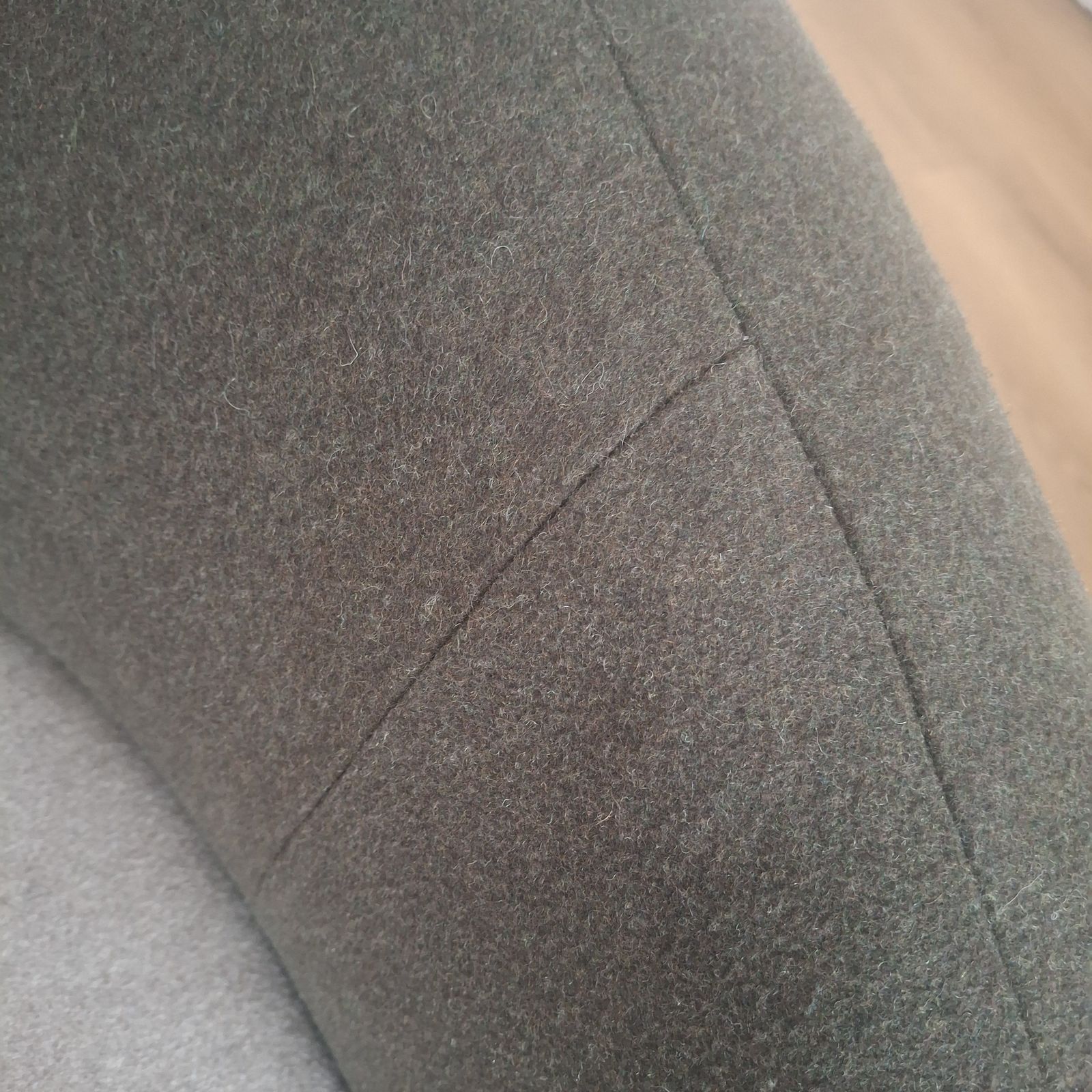 photo for sale Swivel Tub Chair With 100% Wool Upholstery