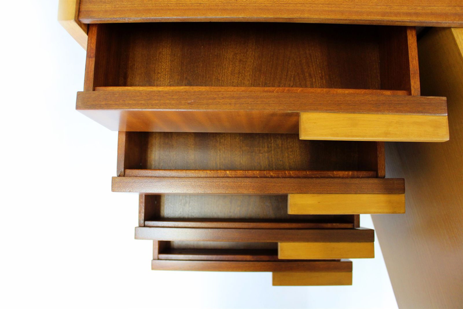 Restored Mid Century Sideboard, Mahogany & Ash, Up Zavody, 1960s photo vintage