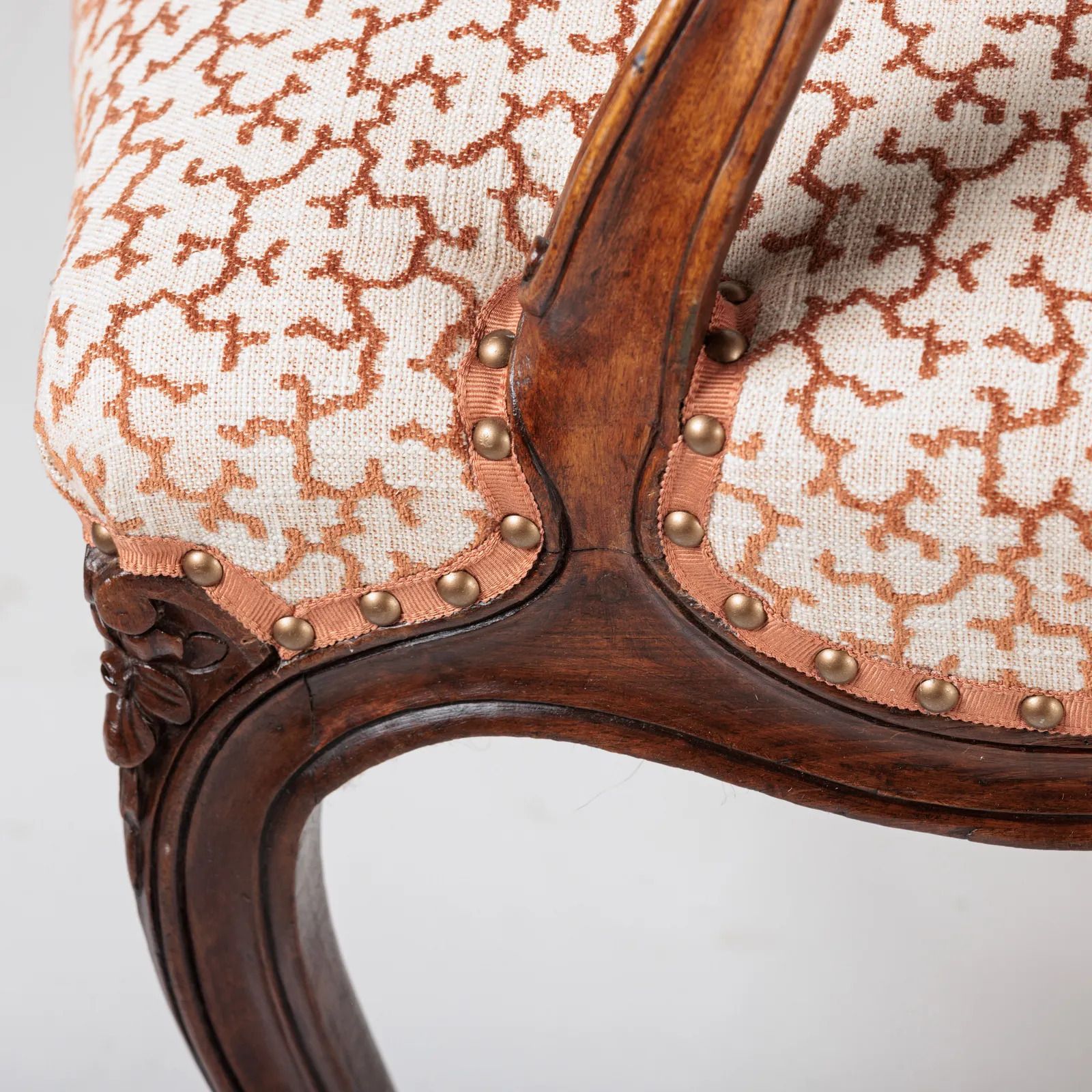 Furniture A Pair Of Large Scale 19th Century French Fauteuils. photo