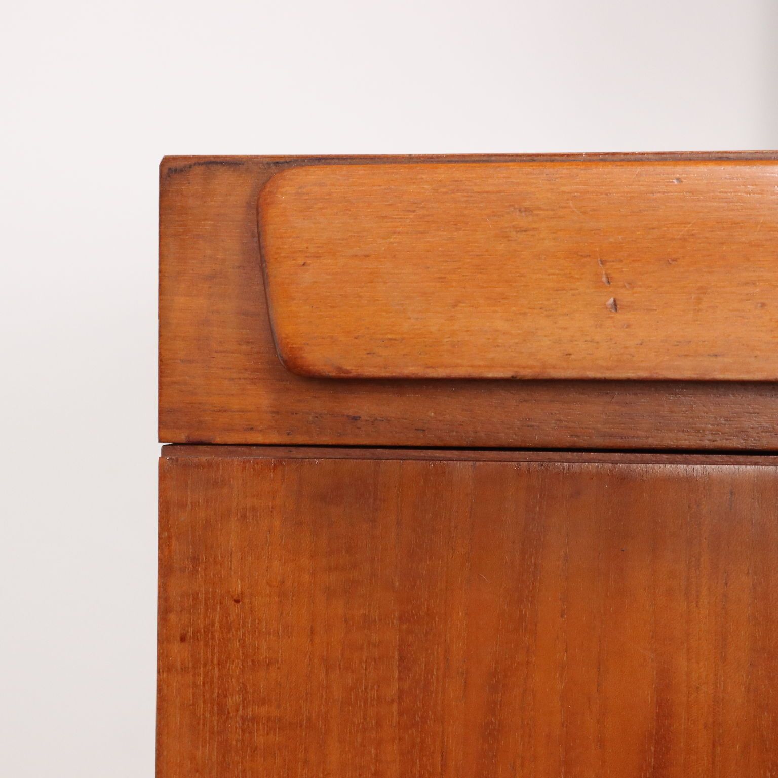 Vintage Wall Units Teak Mahogany Drawers Italy 1960s photo vintage
