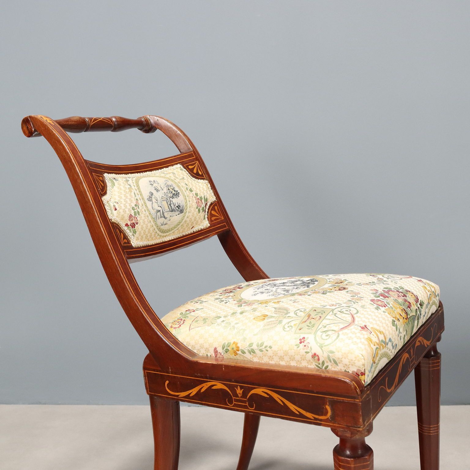 Victorian Chairs Mahogany Fabric United Kingdom XIX Century photo 1060.0