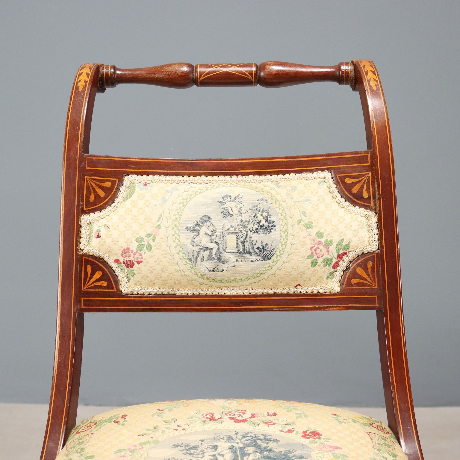 Victorian Chairs Mahogany Fabric United Kingdom XIX Century photo vinterior