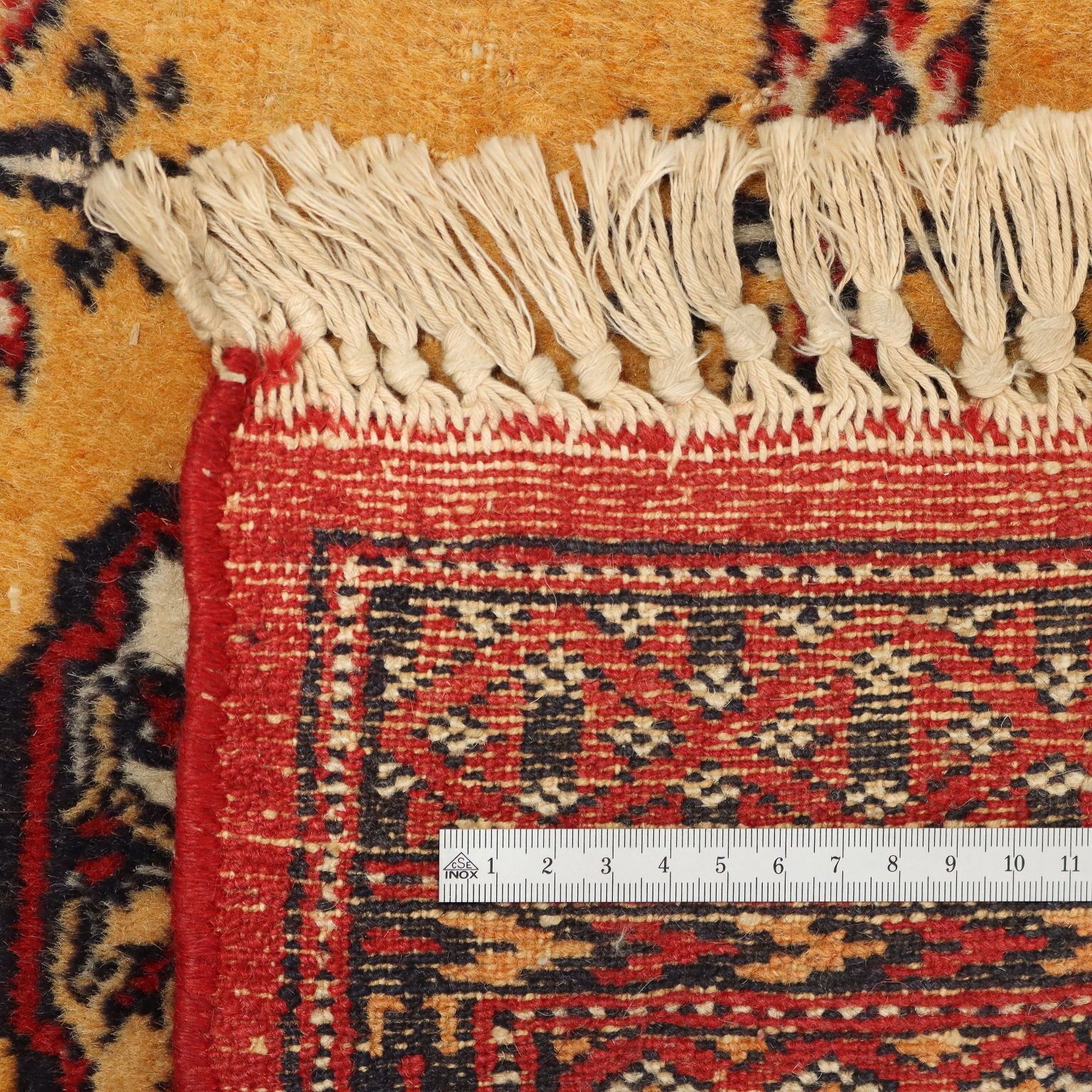 Antique Bukhara Carpet Cotton Wool Pakistan 110 X 74 In photo buy