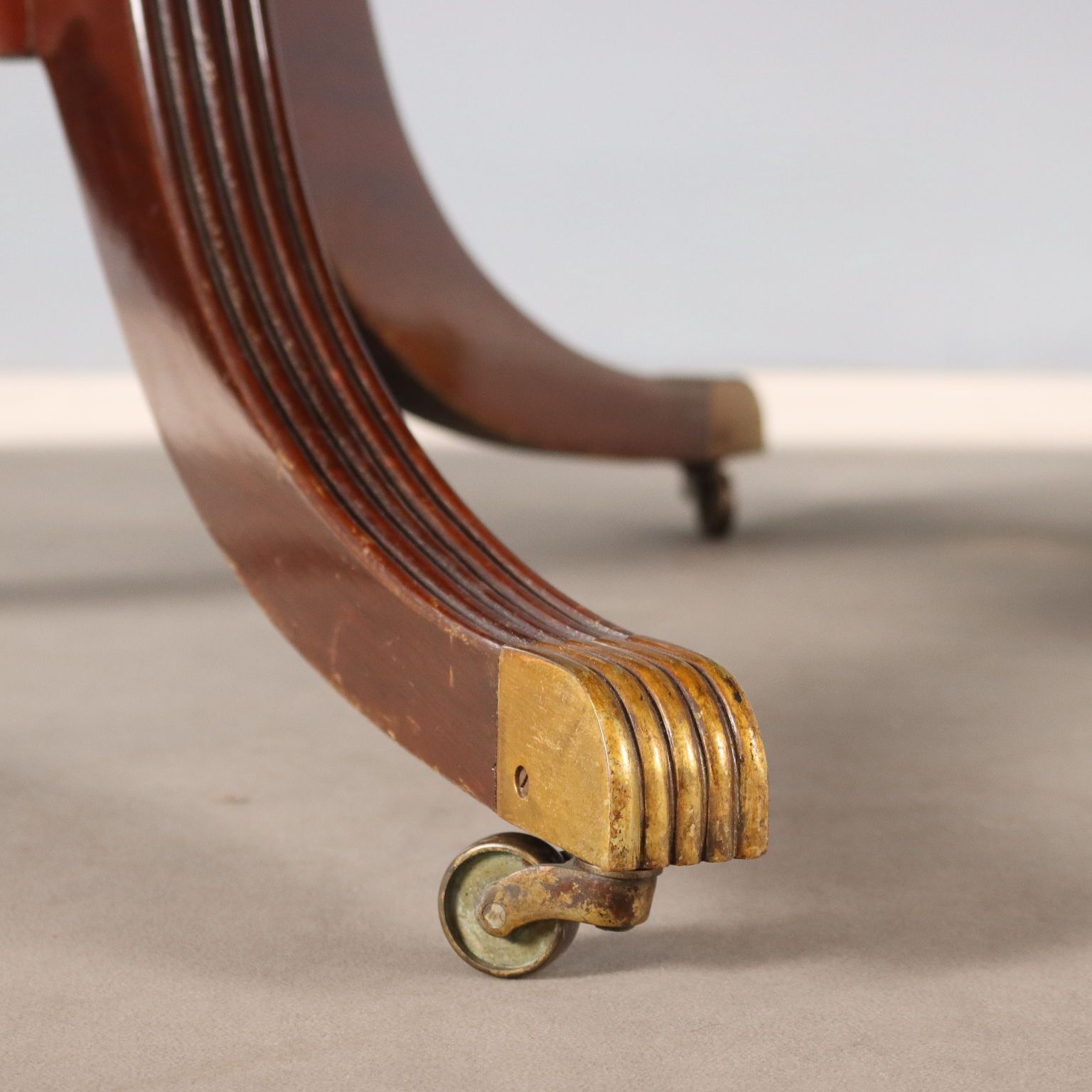 Furniture Antique Table Mahogany 3 Sections United Kingdom XIX Century photo