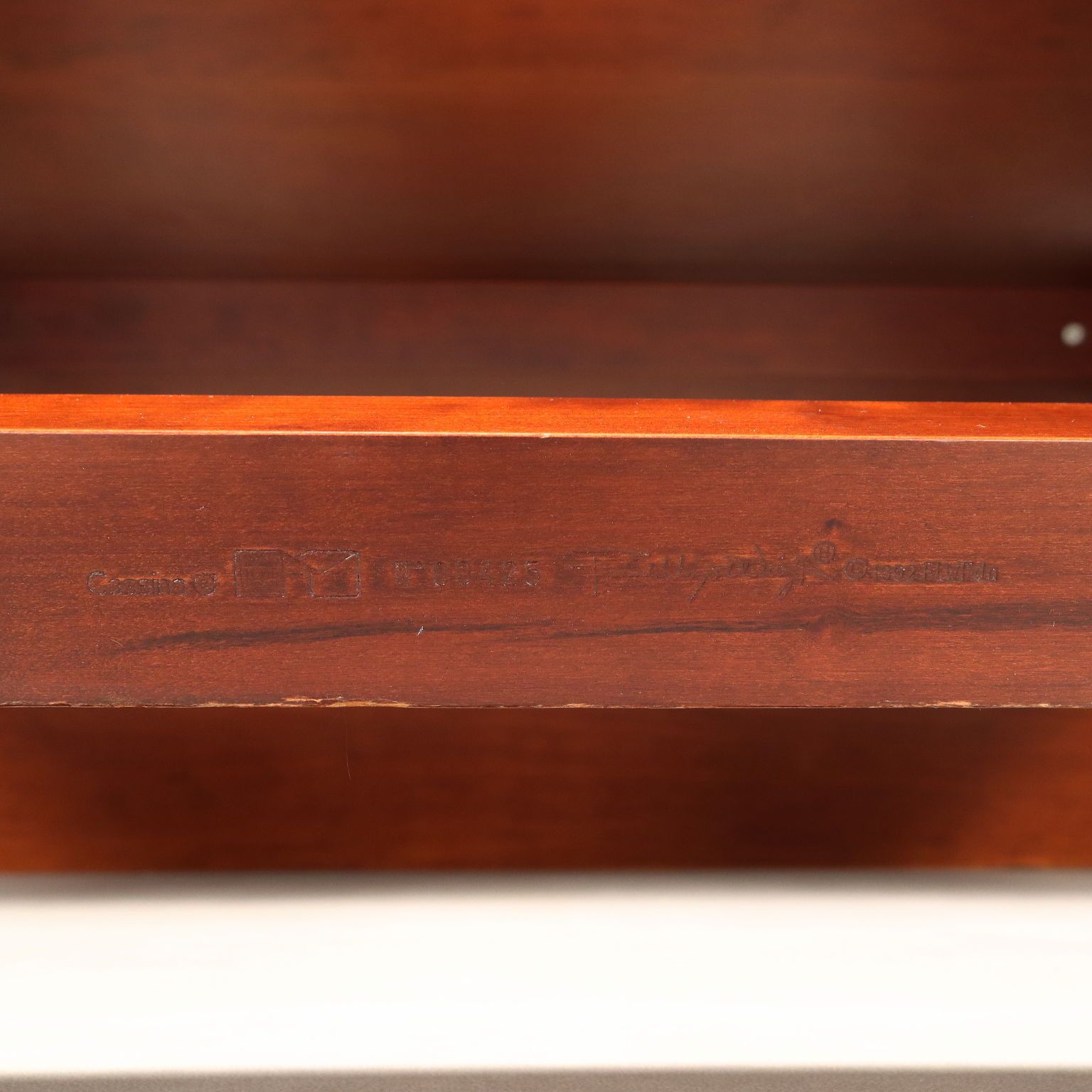 Furniture Cassina Husser Table Design Frank Lloyd Wright Italy 1980s photo