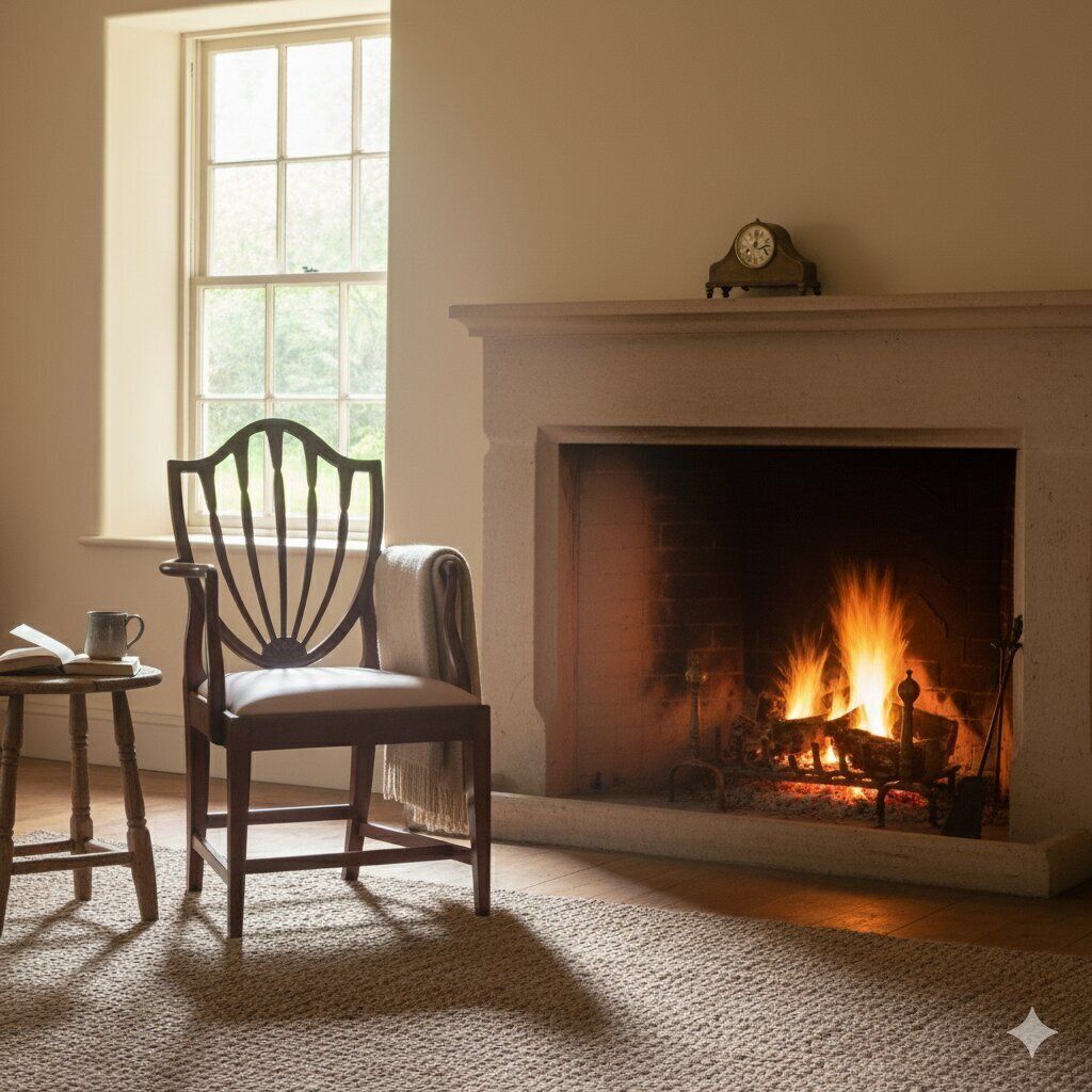 Armchair Regency Style Mahogany Fabric England XIX Century photo furniture