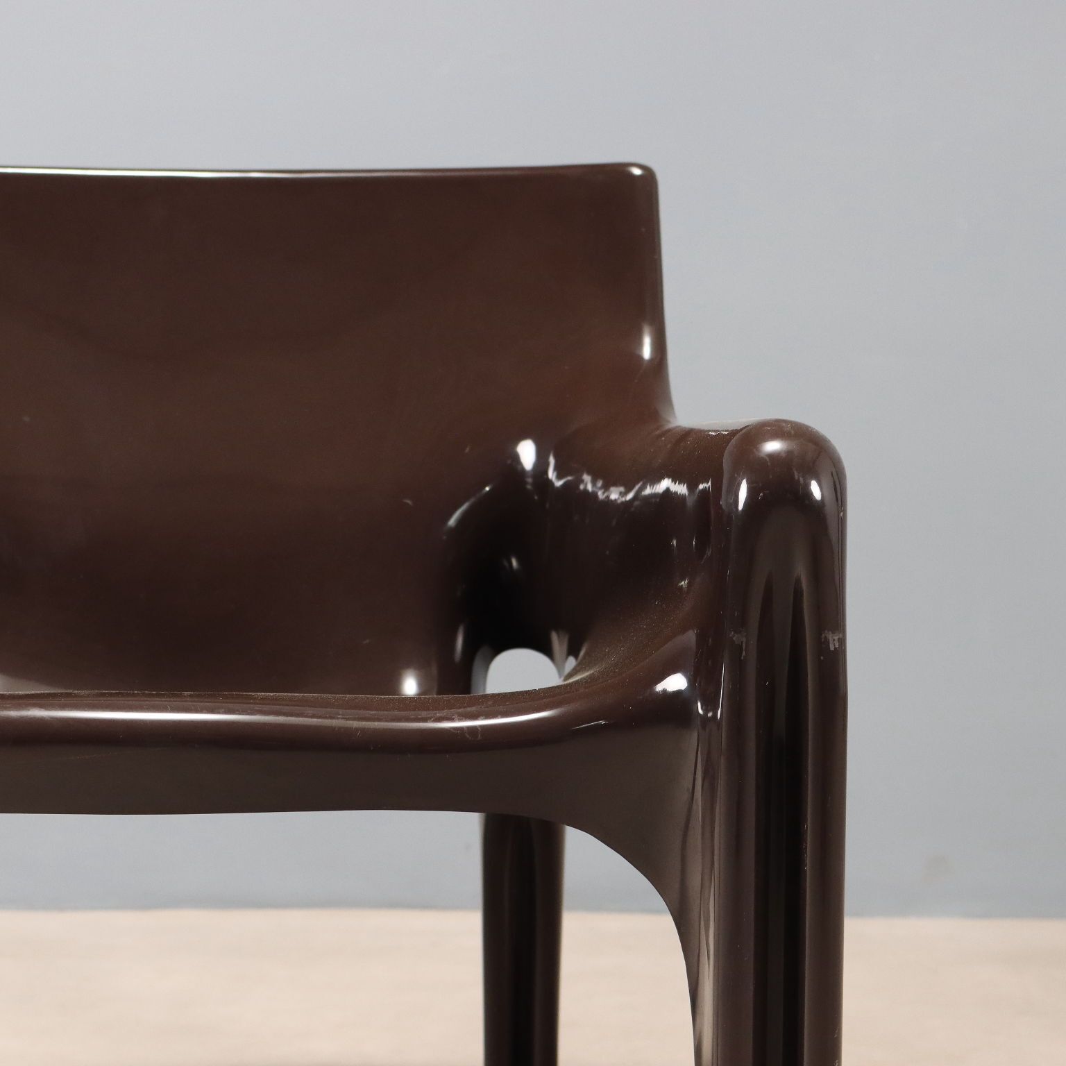 Artemide Vicario Armchair Abs Design V. Magistretti 1960s 1970s photo buy
