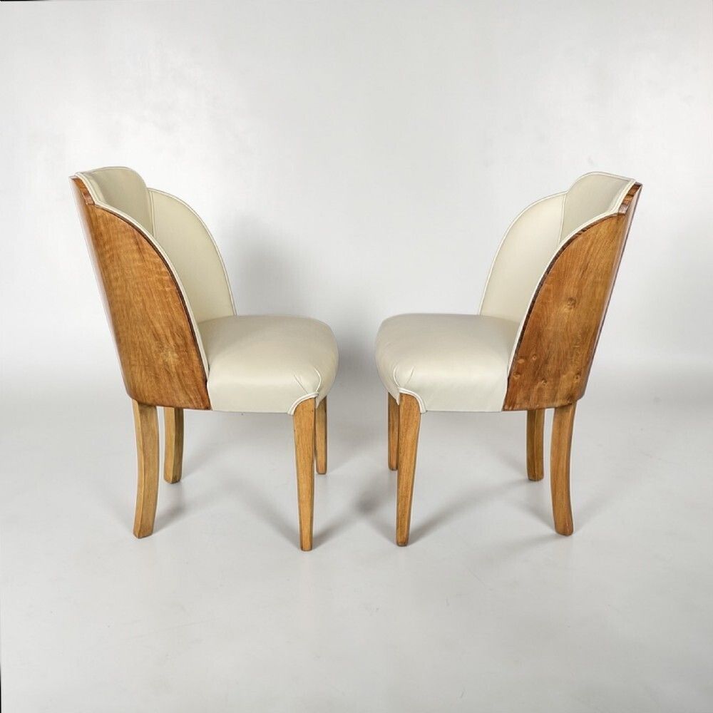 Fine Pair Of Side Chairs By Harry And Lou Epstein photo for sale