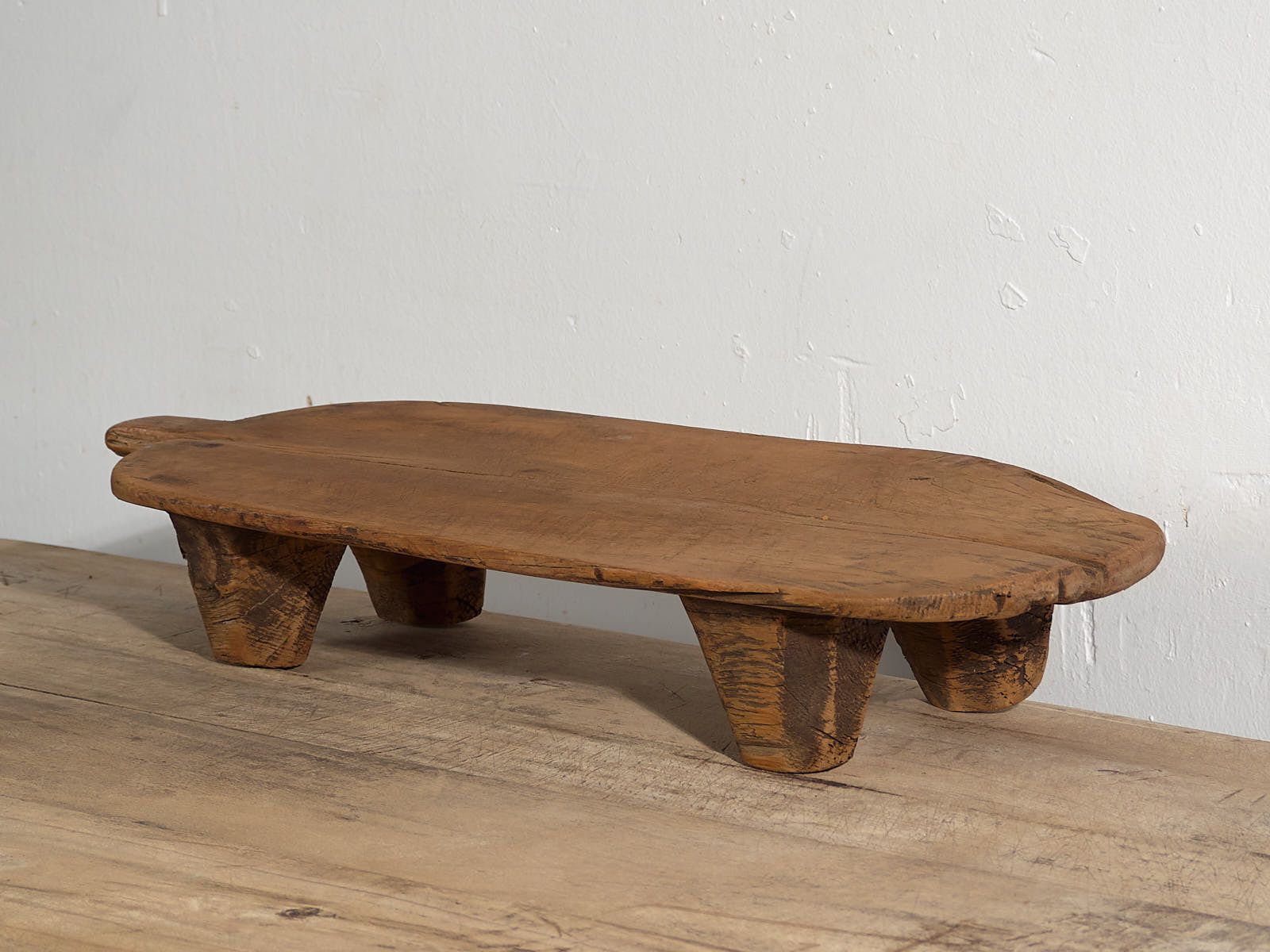 Furniture Antique Wabi Sabi Style Coffee Table (C.1920) #15 photo
