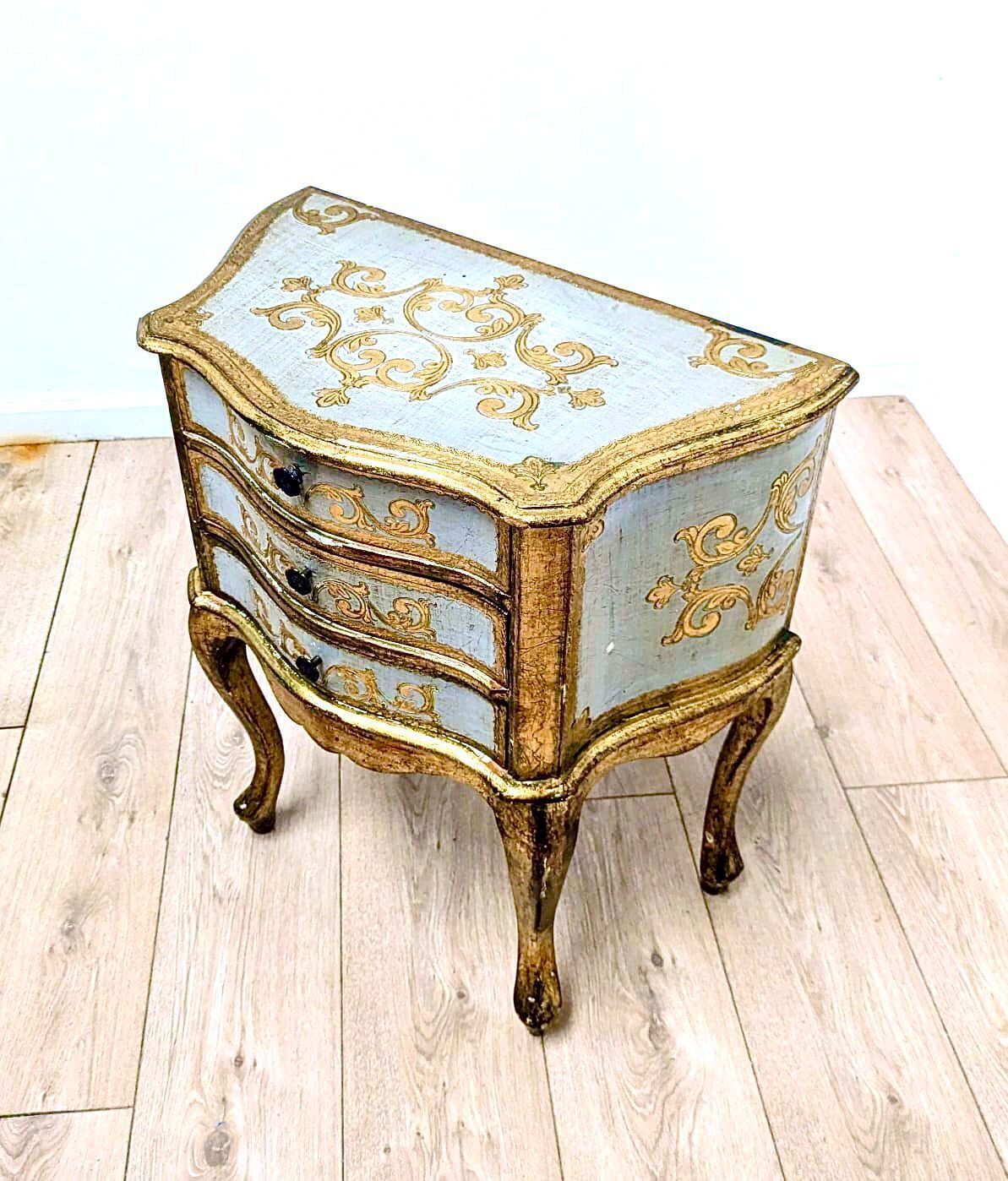 Furniture Beautiful Superb Quality Italian Florentine Chest Drawers 0189. photo