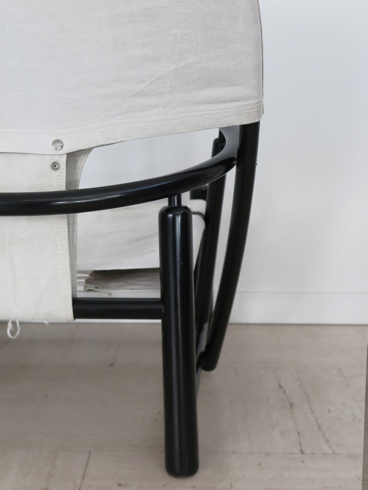 Piero Palange & W. Toffoloni For Germa Italian “G23 Hoop” Armchair, 1970s photo vintage