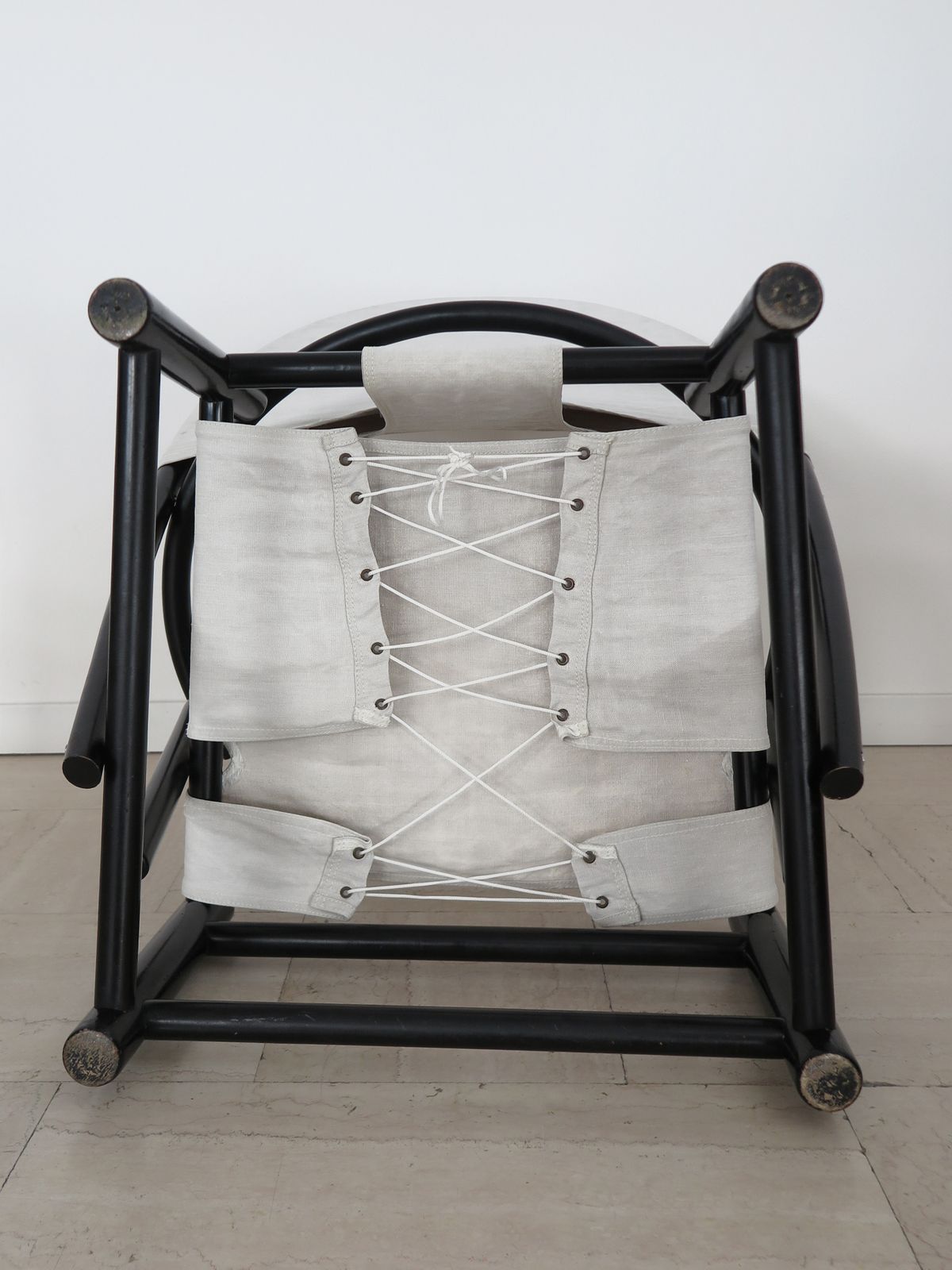 photo vintage Piero Palange & W. Toffoloni For Germa Italian “G23 Hoop” Armchair, 1970s