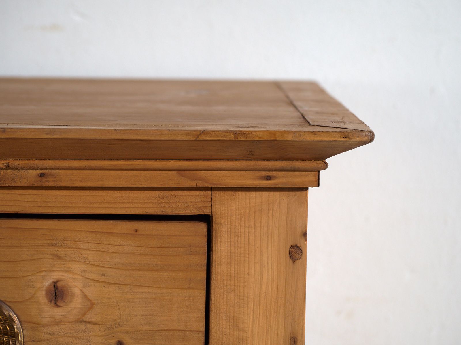 Antique Solid Pine Chest Of Drawers – Rustic European Dresser – Circa 1900 photo buy