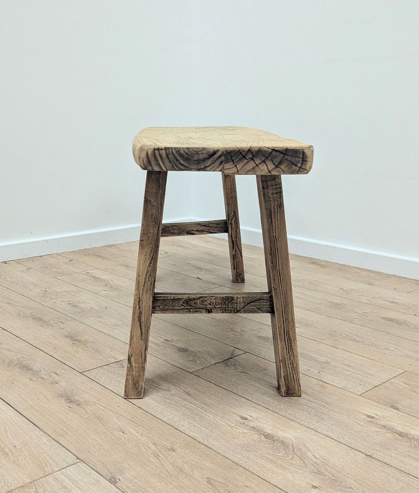 Vintage Chunky Rustic Reclaimed Elm Coffee Table  Delivery Available 0282. photo buy