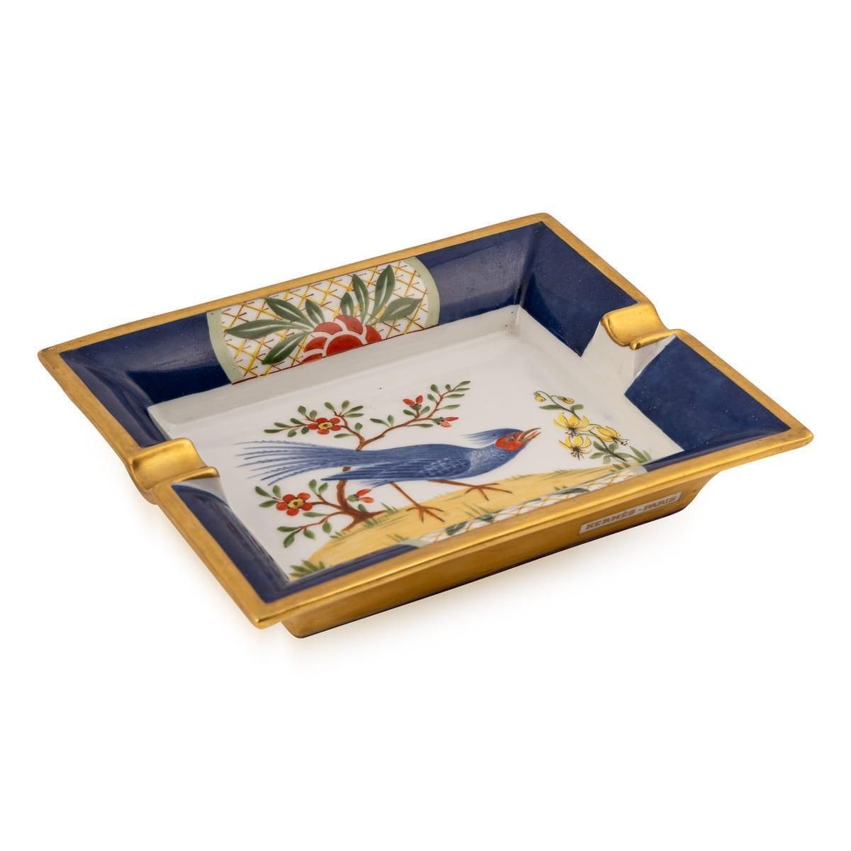 A Stunning 20th Century Ceramic Ashtray By Hermès, France photo Home Decor