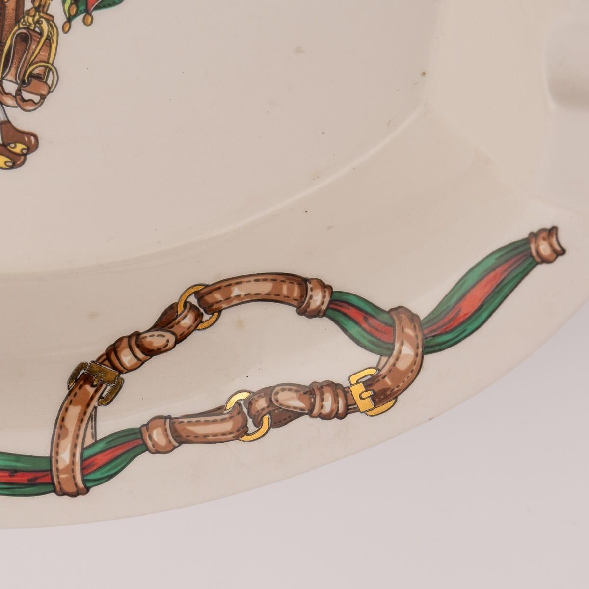 Vintage 20th Century Italian Ceramic Ashtray By Gucci C.1980 photo buy
