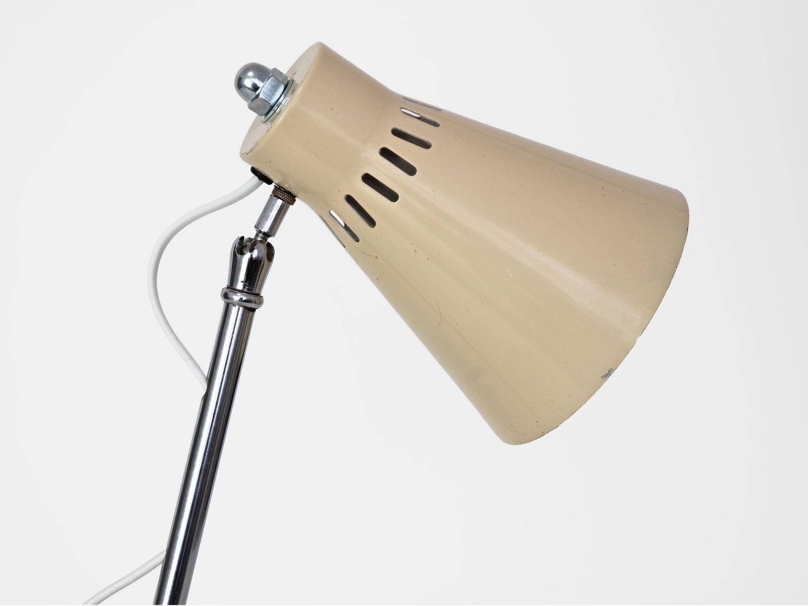 1960s Pifco Desk Lamp – Adjustable Chrome Neck, Mid Century Modern Lighting photo Lighting