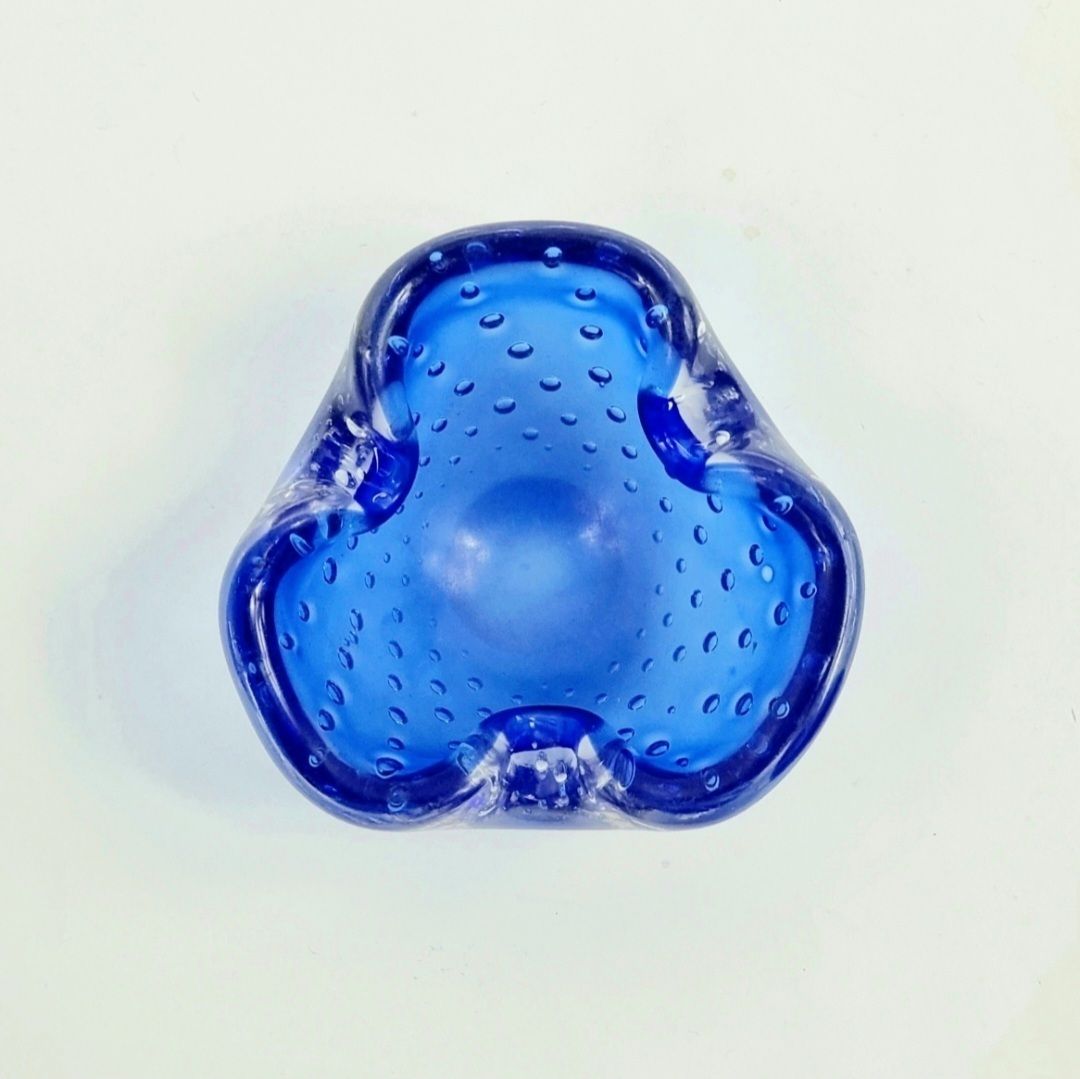 Mid Century Bullicante Murano Glas Schaaltje Van Barovier & Toso, Italië, Jaren 1960 photo 69.0