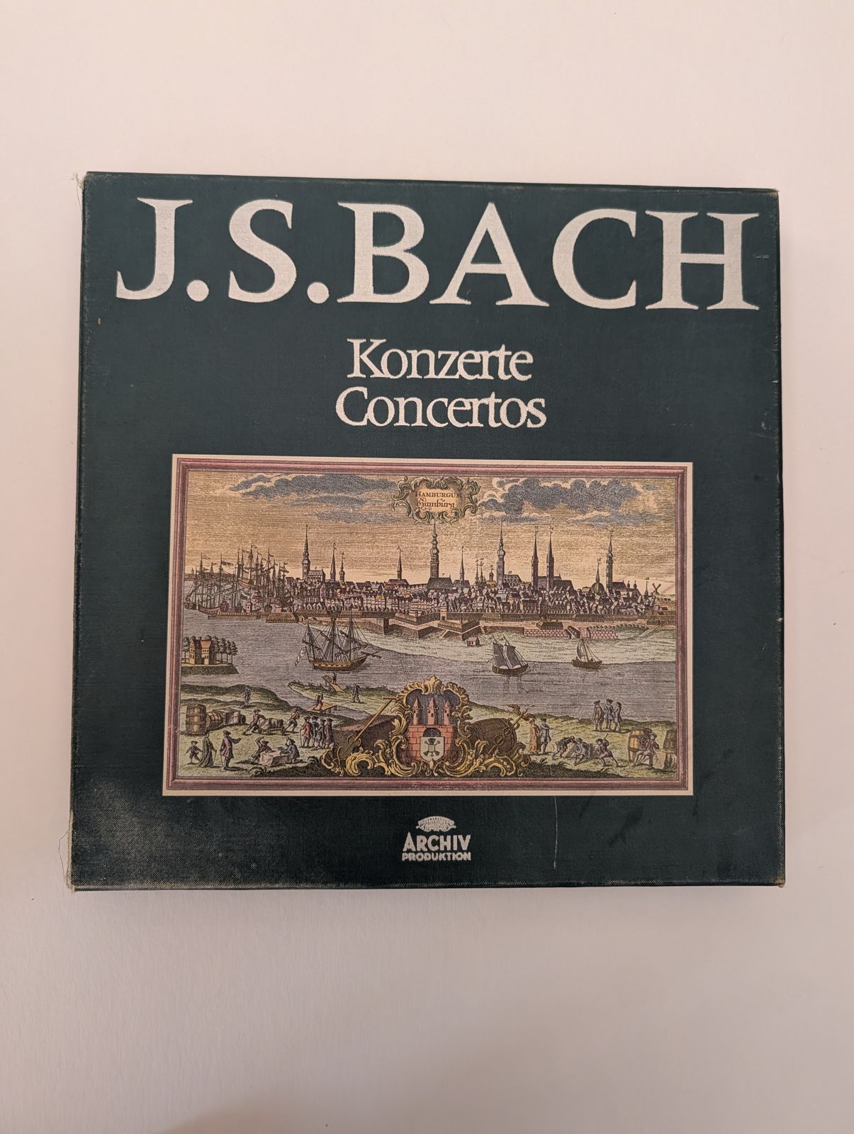J.S. Bach: The Concertos   11 Lp Box Set photo furniture