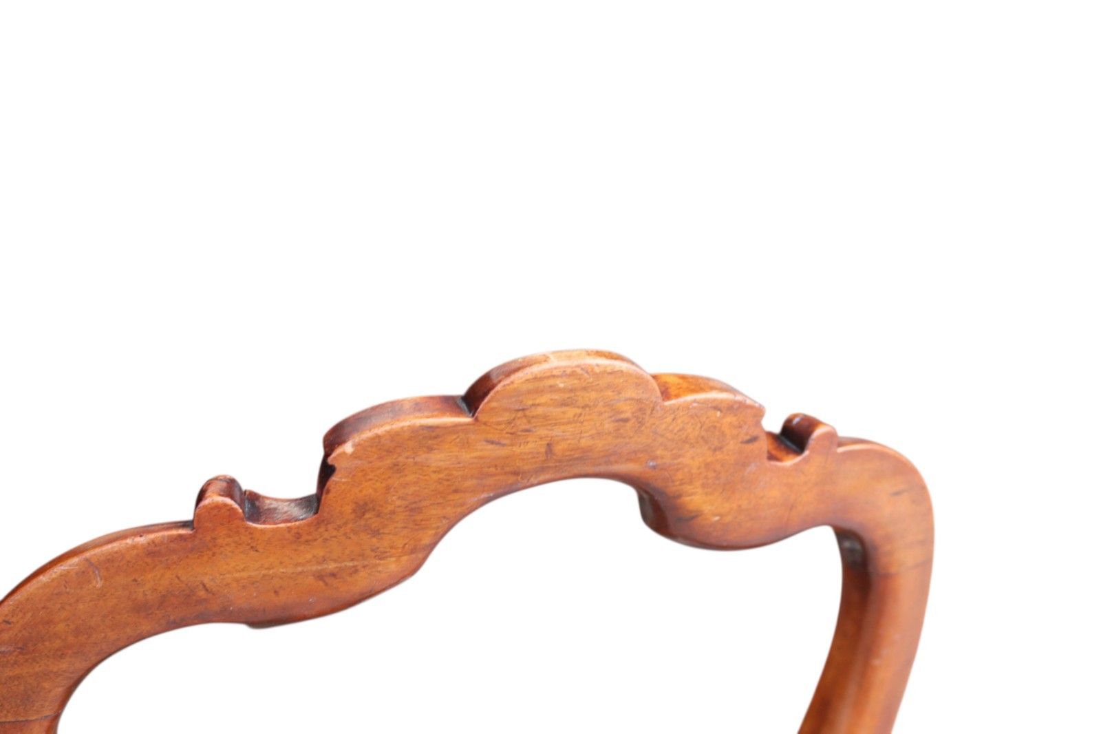 photo for sale Set Of 6 Antique Victorian Mahogany Balloon Back Dining Chairs Cabriole Legs