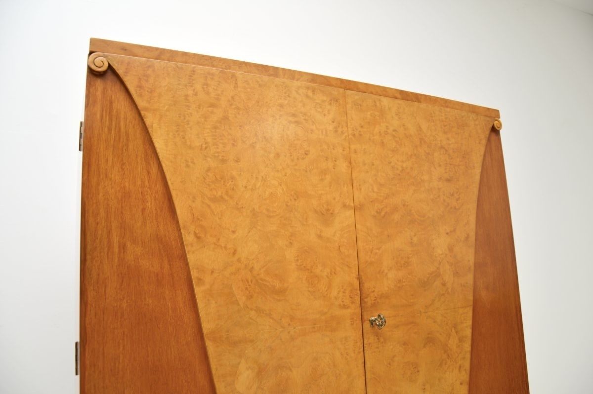 Art Deco Burr Walnut Cocktail Cabinet By Hille photo vinterior