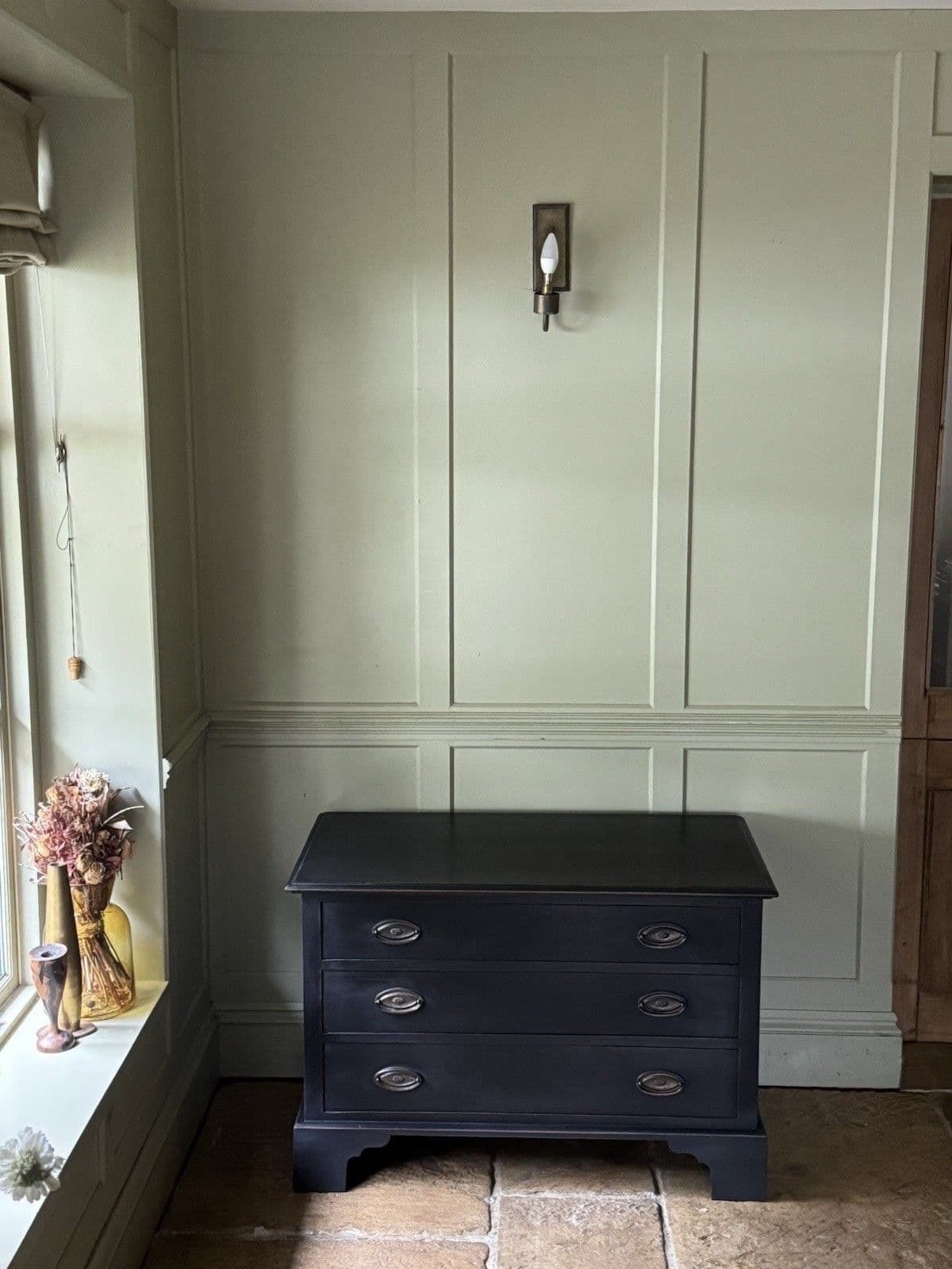 Painted Reproduction Georgian Style Chest Of Drawers photo buy