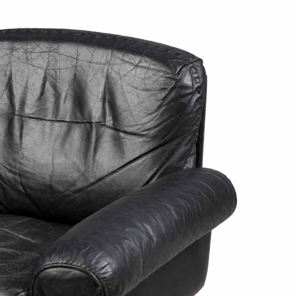 De Sede — Swivel Lounge Chair Model Ds31, Switzerland, 1970s photo Furniture