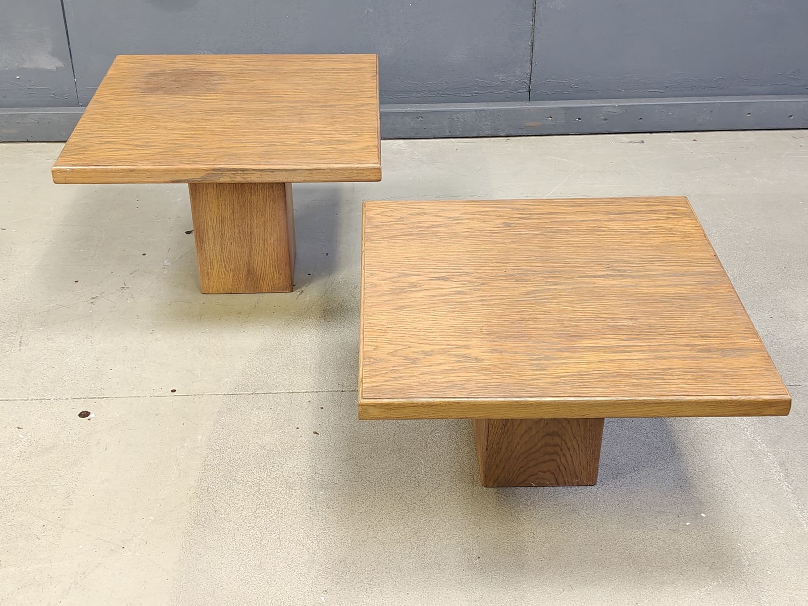 Pair Of Vintage Wooden Coffee Or Side Tables, 1960s photo buy